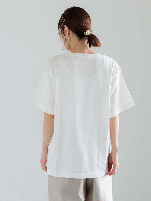 Te chichi「【Disney】MICKEY/フロントプリントTシャツ」|Tシャツ・カットソー|