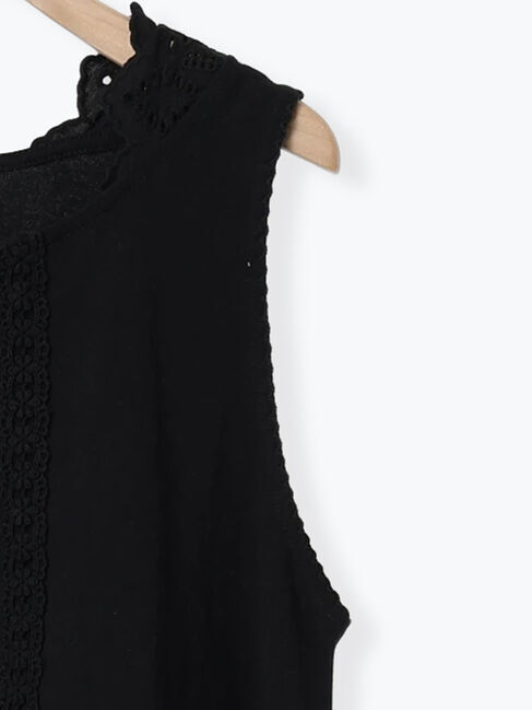 Samansa Mos2「【抗菌防臭】スカラップレースペチワンピース」|ワンピース|