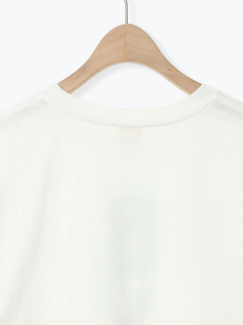 Samansa Mos2「【MOOMIN&times;Samansa Mos2】ぽこぽこ刺繍Tシャツ」|Tシャツ・カットソー|