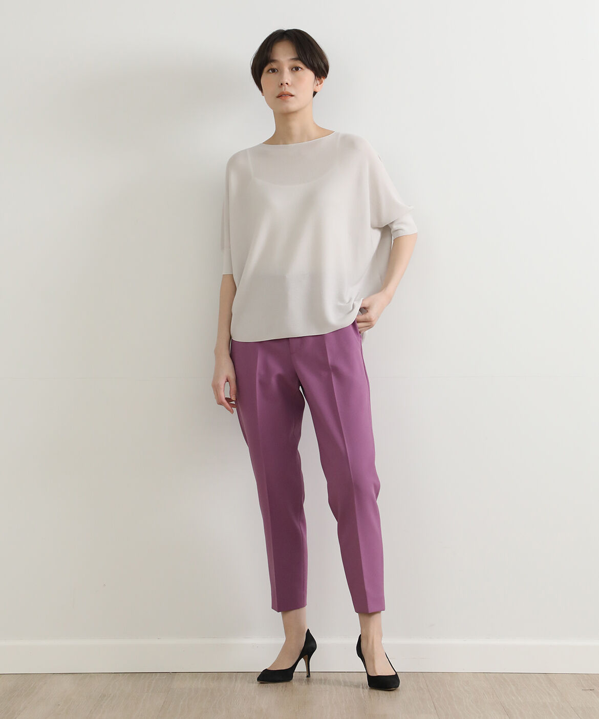 DAY by DAY it&rsquo;s international「ハイウエストテーパードパンツ」|その他|