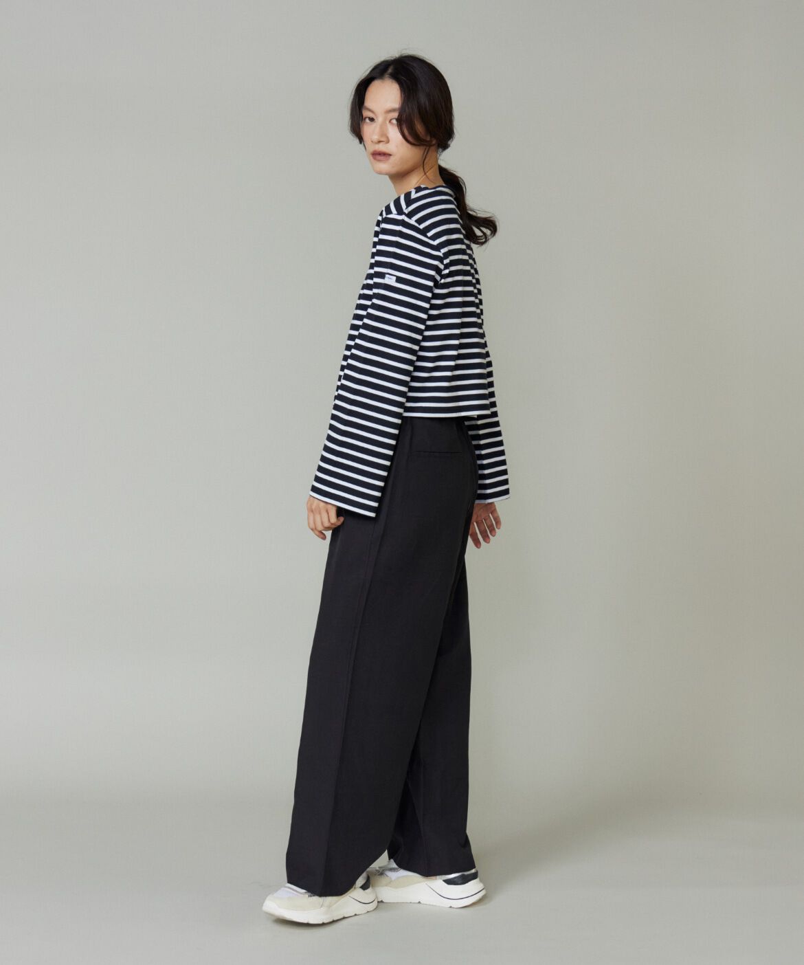 INED「《大きいサイズ》リラックスジャージパンツ」|その他|