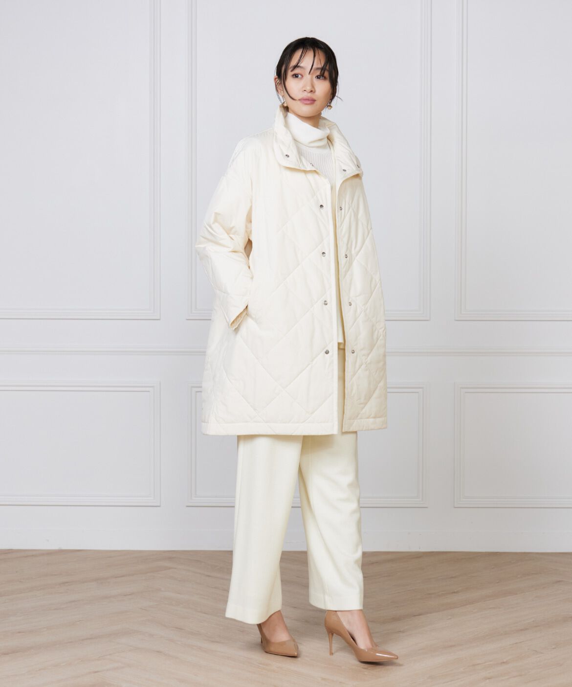 7-IDconcept.「《大きいサイズ》ドロストストレートワイドパンツ」|その他|