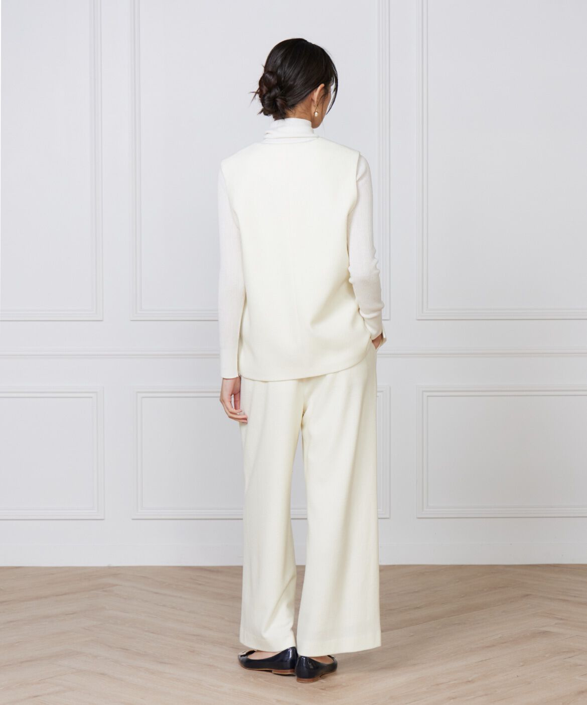 7-IDconcept.「《大きいサイズ》ドロストストレートワイドパンツ」|その他|