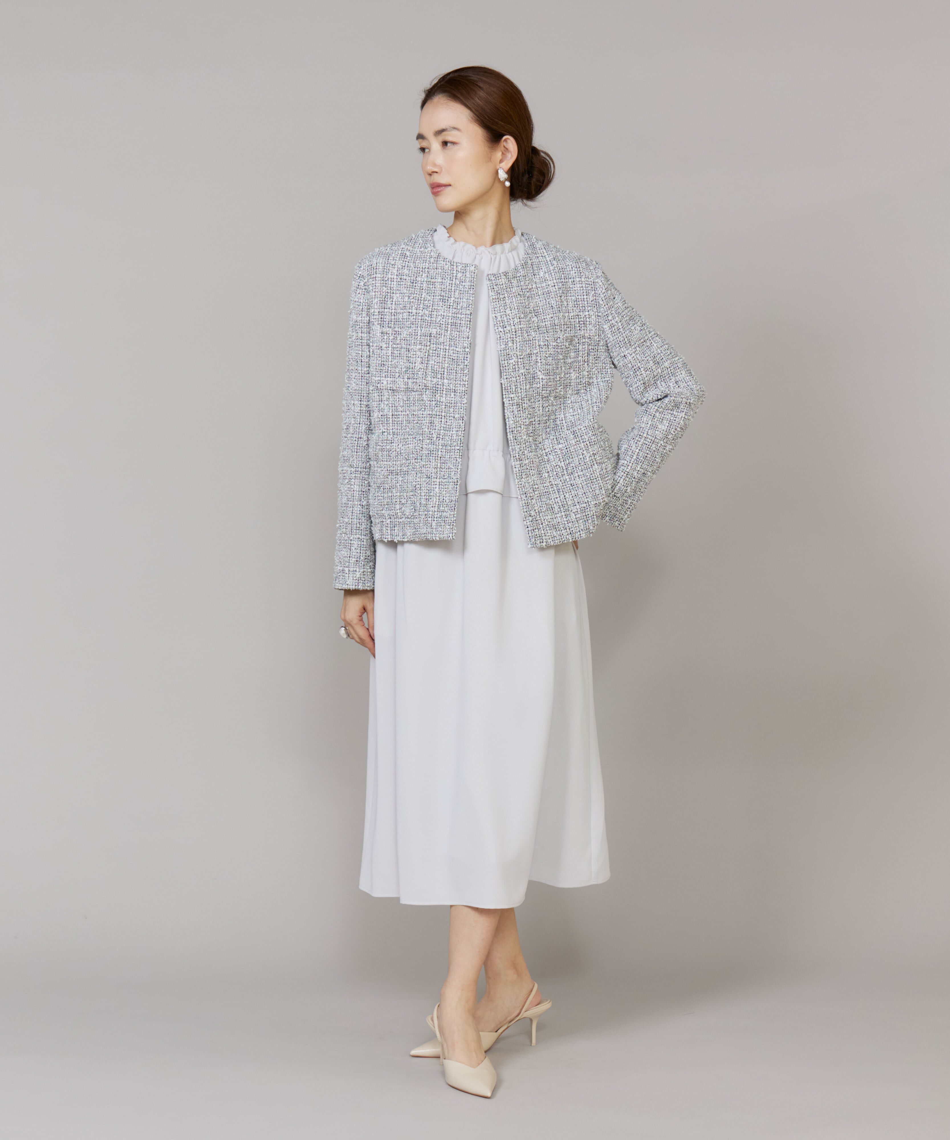 7-IDconcept.「ペプラムギャザーワンピース」|ワンピース|