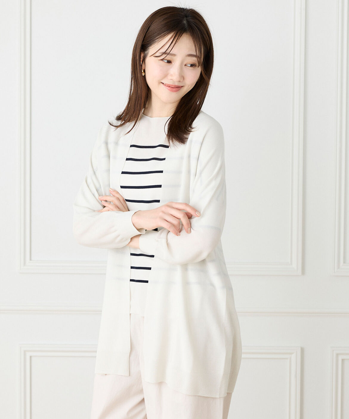 DAY by DAY it&rsquo;s international「ホールガーメント着流しカーディガン」|カーディガン|