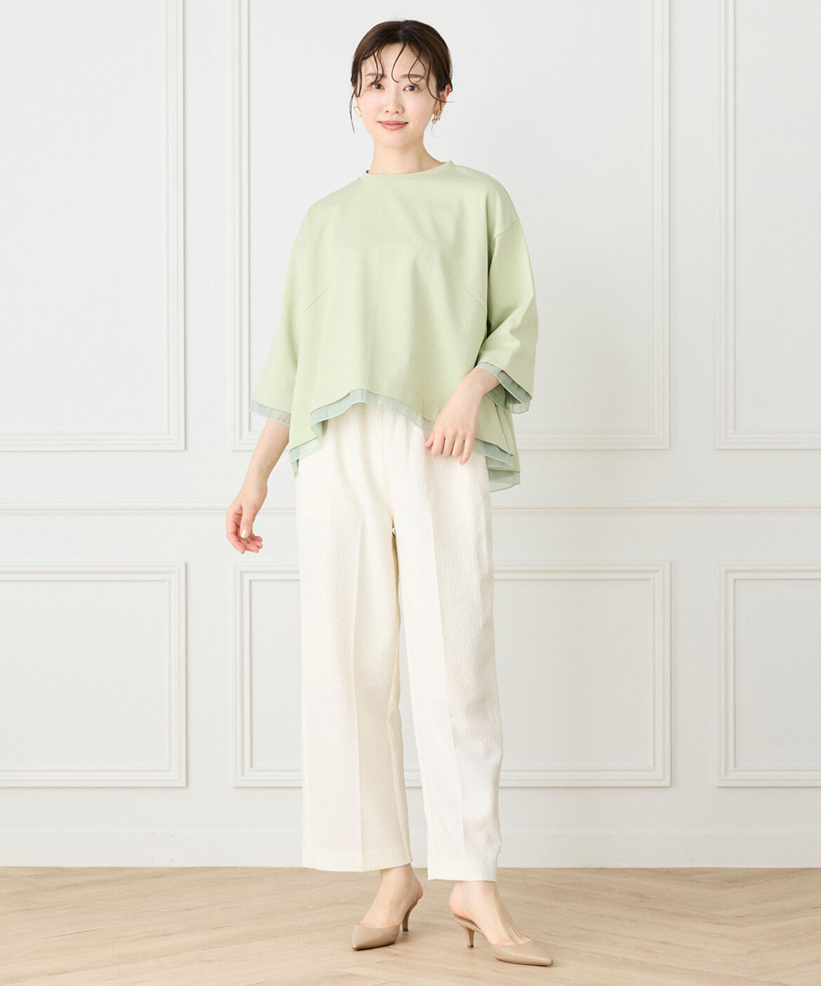 DAY by DAY it&rsquo;s international「シアードッキングフレアープルオーバー　」|Tシャツ・カットソー|