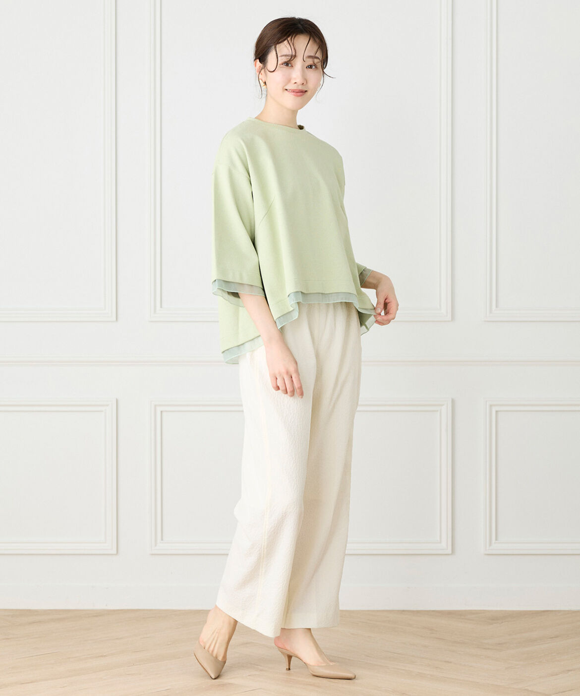 DAY by DAY it&rsquo;s international「シアードッキングフレアープルオーバー　」|Tシャツ・カットソー|