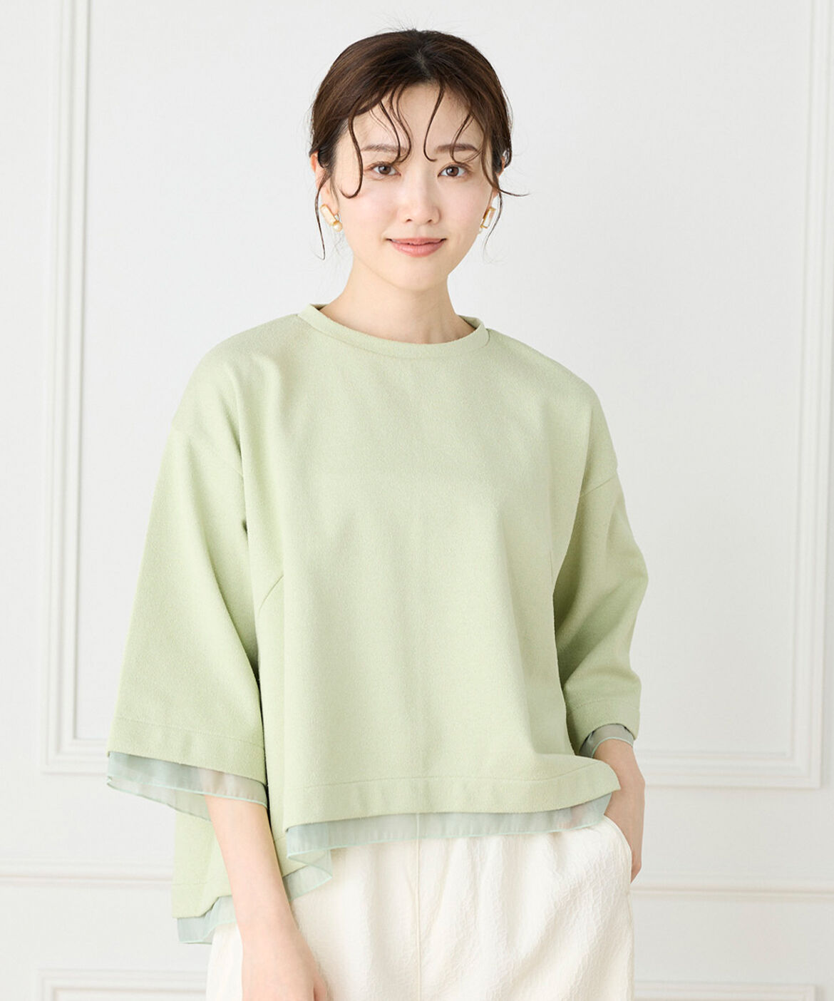 DAY by DAY it&rsquo;s international「シアードッキングフレアープルオーバー　」|Tシャツ・カットソー|