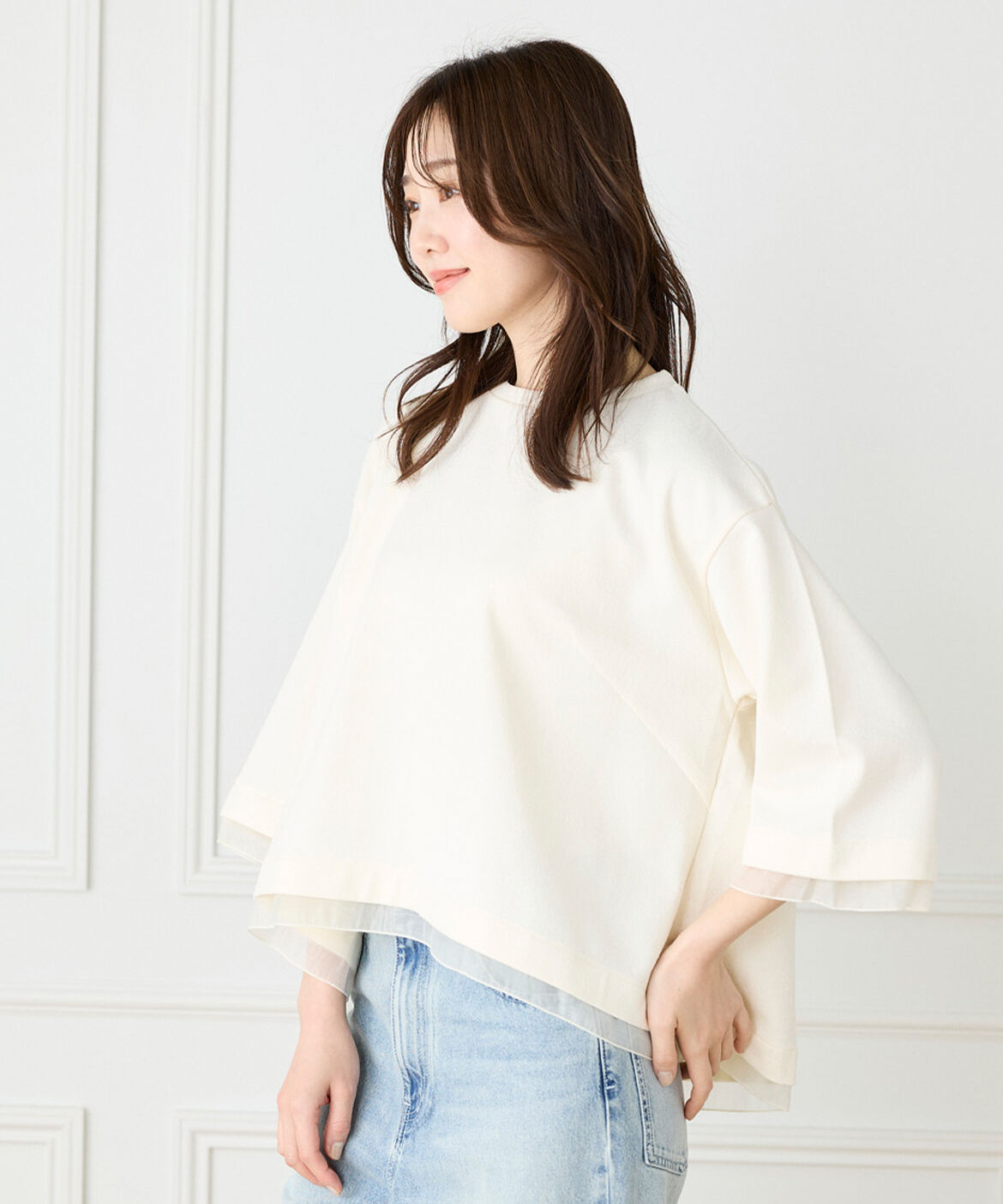 DAY by DAY it&rsquo;s international「シアードッキングフレアープルオーバー　」|Tシャツ・カットソー|