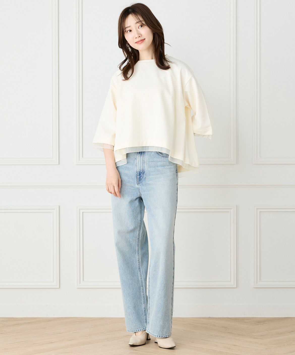 DAY by DAY it&rsquo;s international「シアードッキングフレアープルオーバー　」|Tシャツ・カットソー|