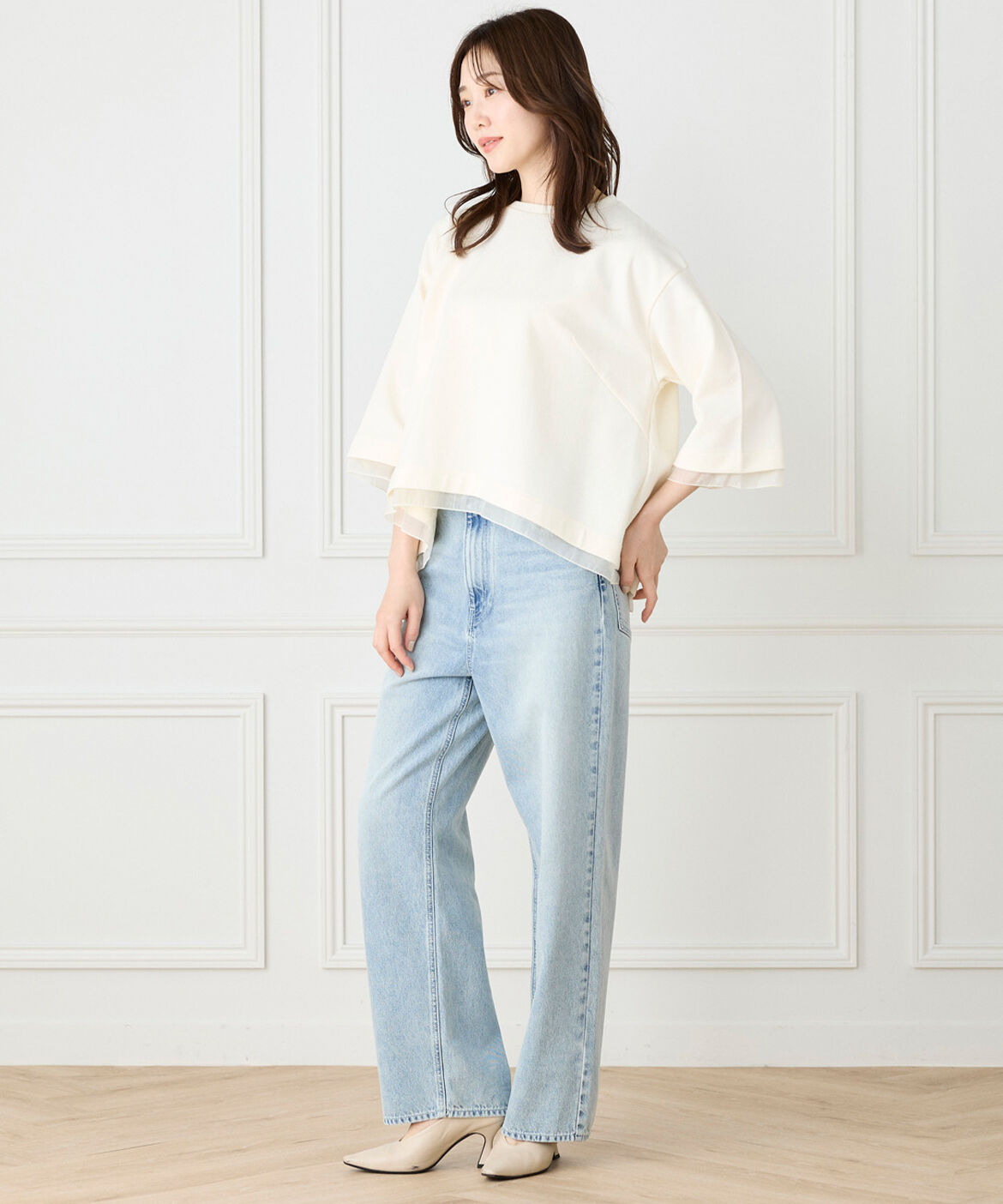 DAY by DAY it&rsquo;s international「シアードッキングフレアープルオーバー　」|Tシャツ・カットソー|