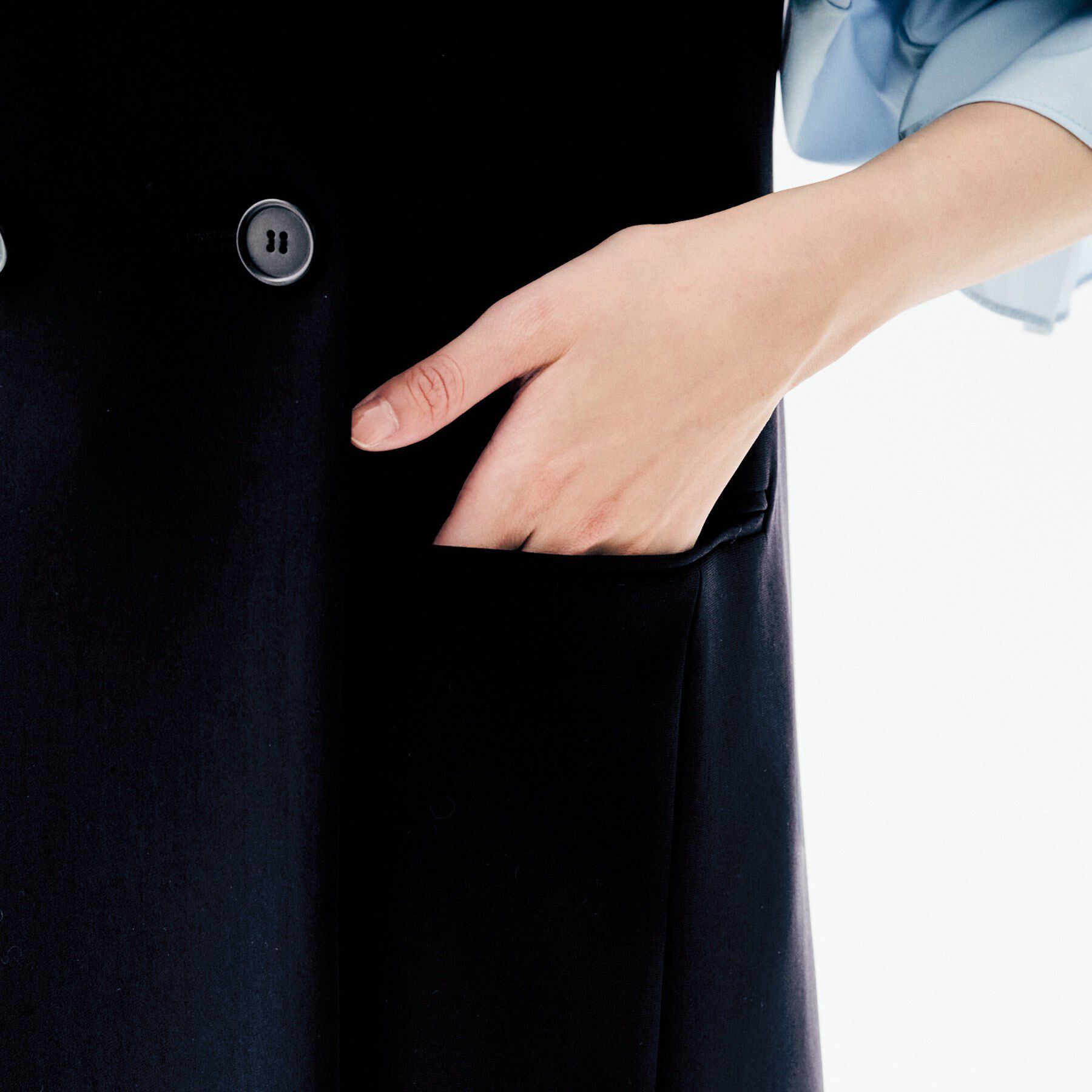 UNTITLED「【洗える/ストレッチ性/セットアップ可】バックラッフルジレ」|ベスト・ジレ|