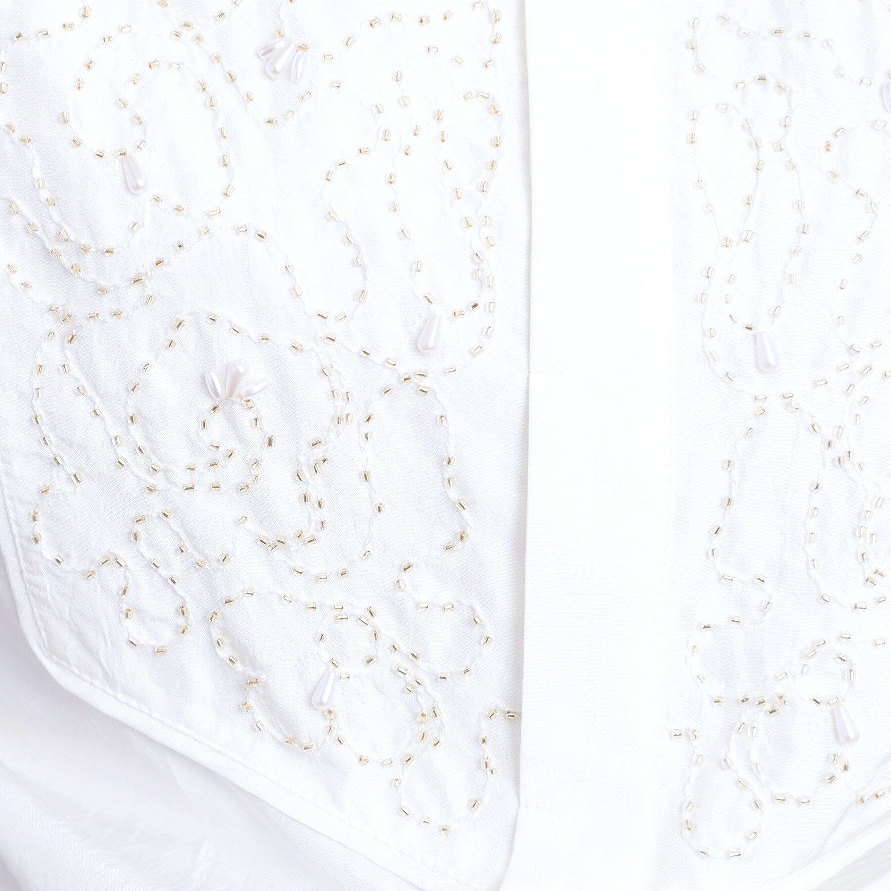 Reflect「【夏SALE／R‐QUALITY】ビーズ刺繍ブラウス」|シャツ・ブラウス|