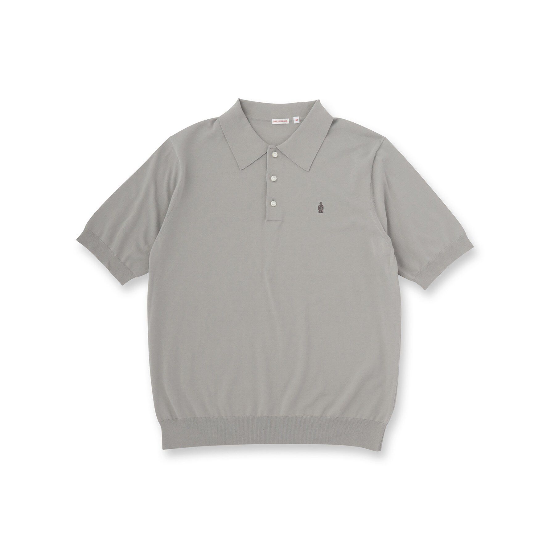 DRESSTERIOR「コットンシルク混 ニットポロシャツ」|ニット・セーター|