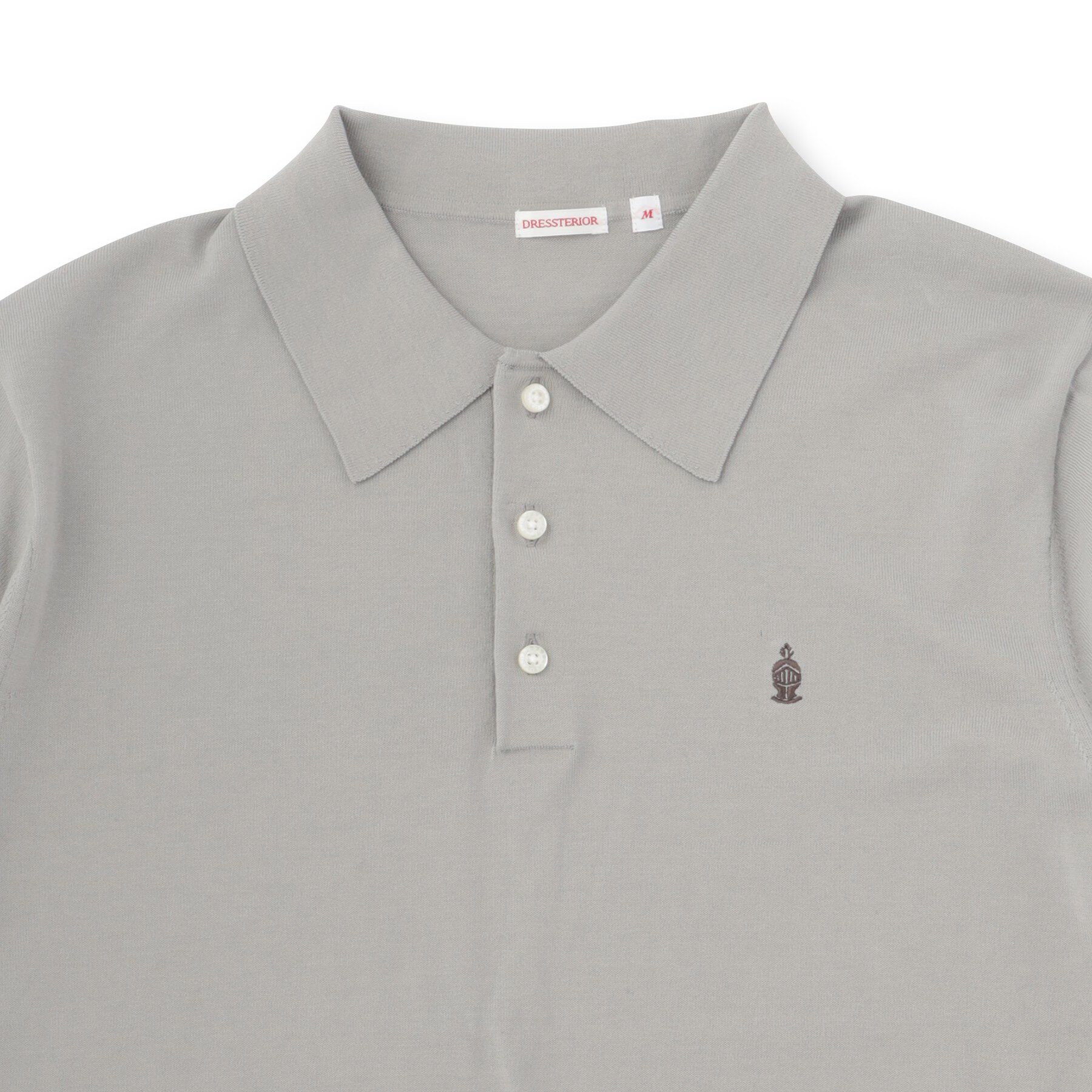 DRESSTERIOR「コットンシルク混 ニットポロシャツ」|ニット・セーター|