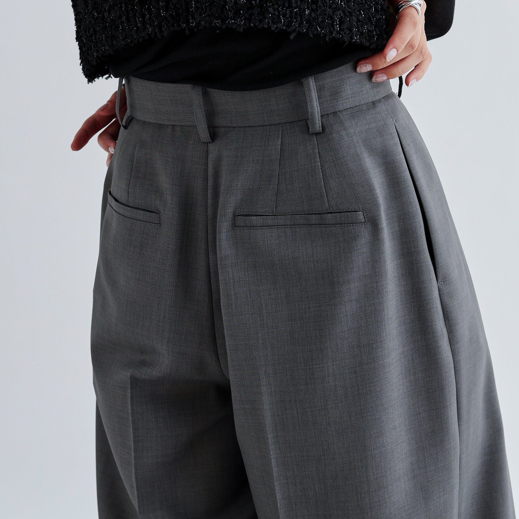 GALLEST「タックワイドパンツ」|その他|