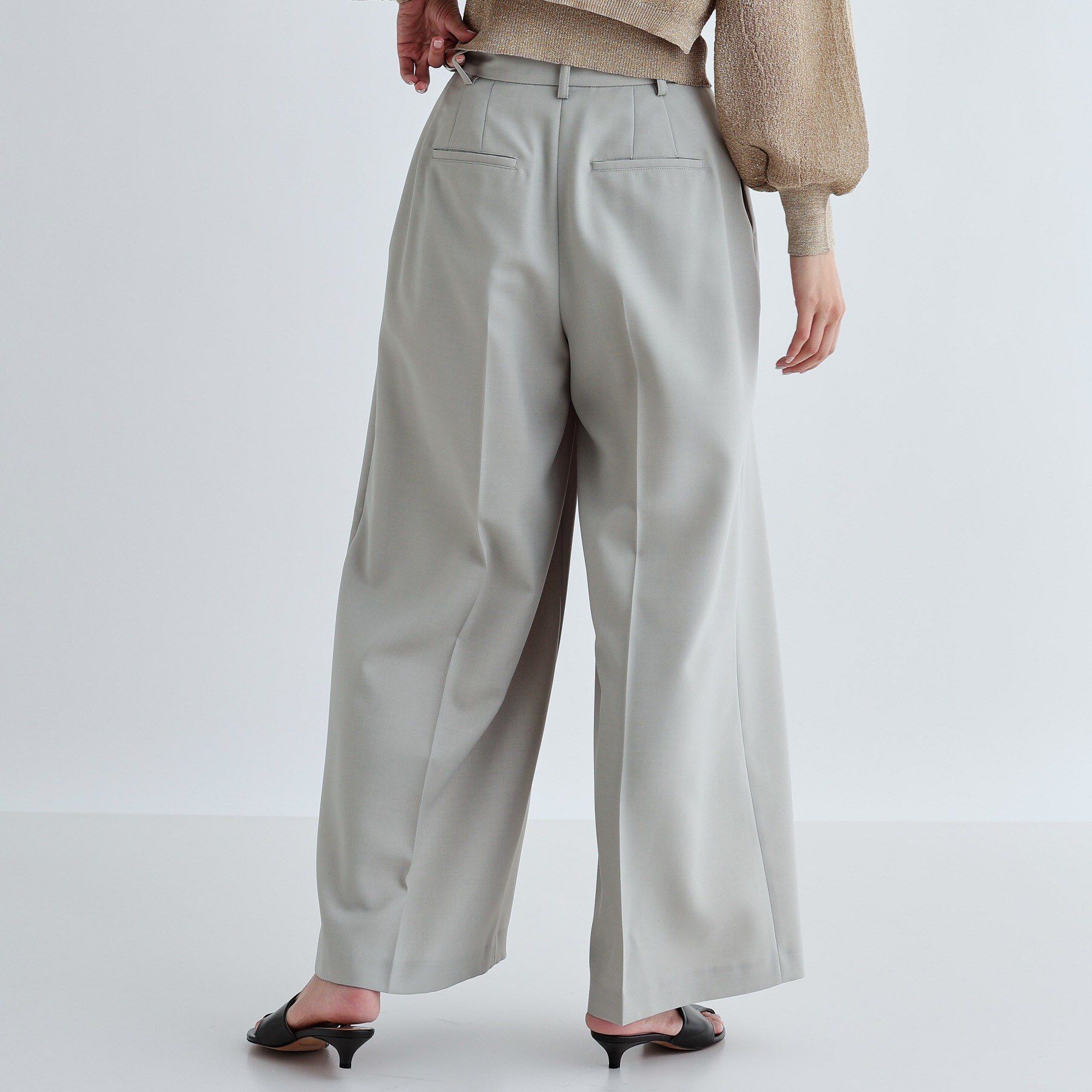 GALLEST「タックワイドパンツ」|その他|