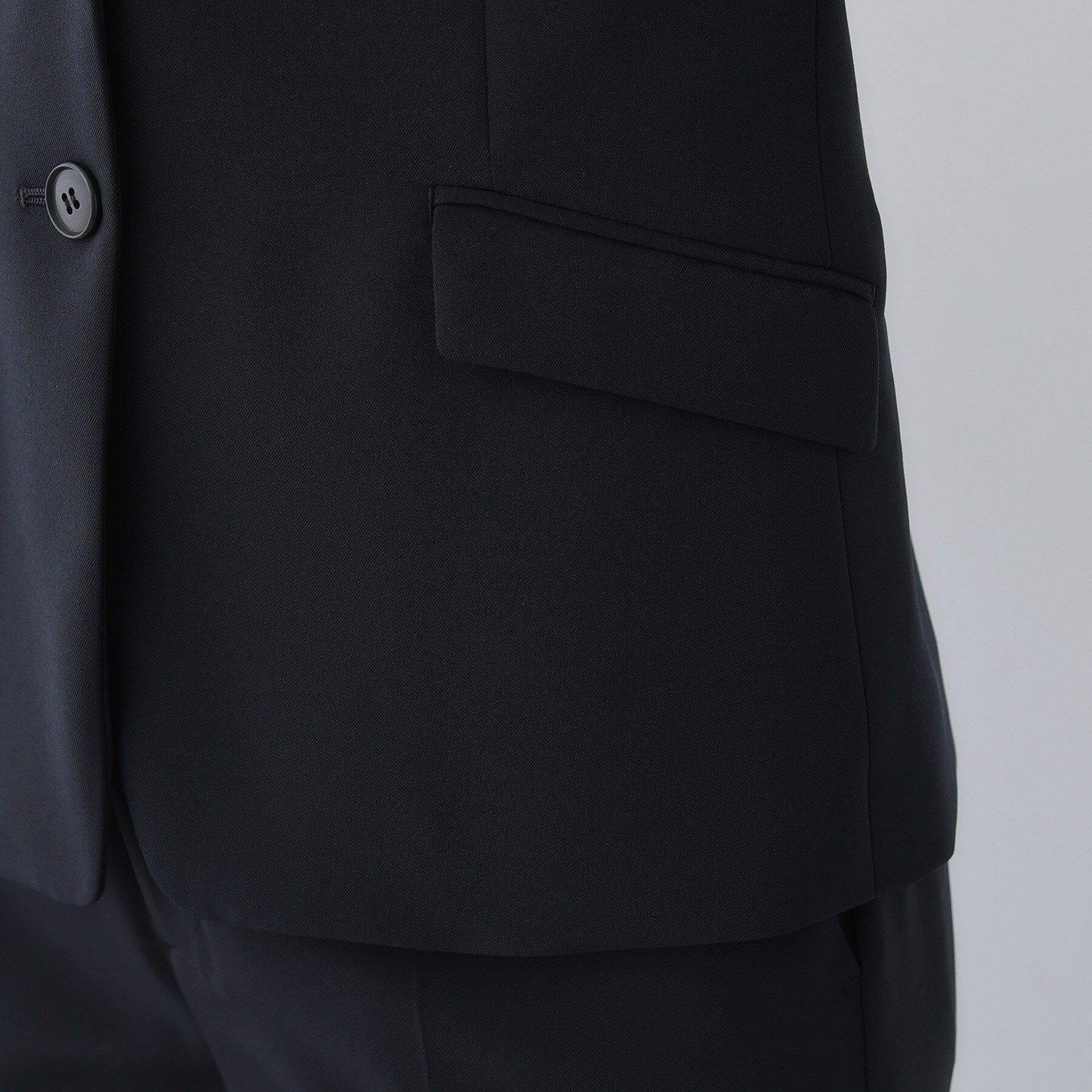 INDIVI「【洗える／リクルートスーツ】2つボタンテーラードカラージャケット」|スーツ|