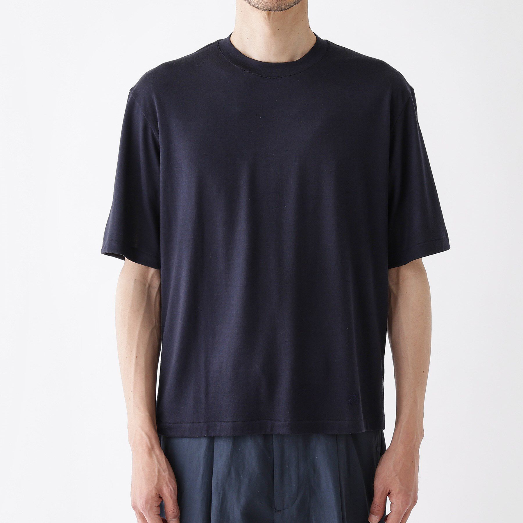 TAKEO KIKUCHI「【THE FLAGSHIP】メリノウール天竺Tシャツ」|Tシャツ・カットソー|