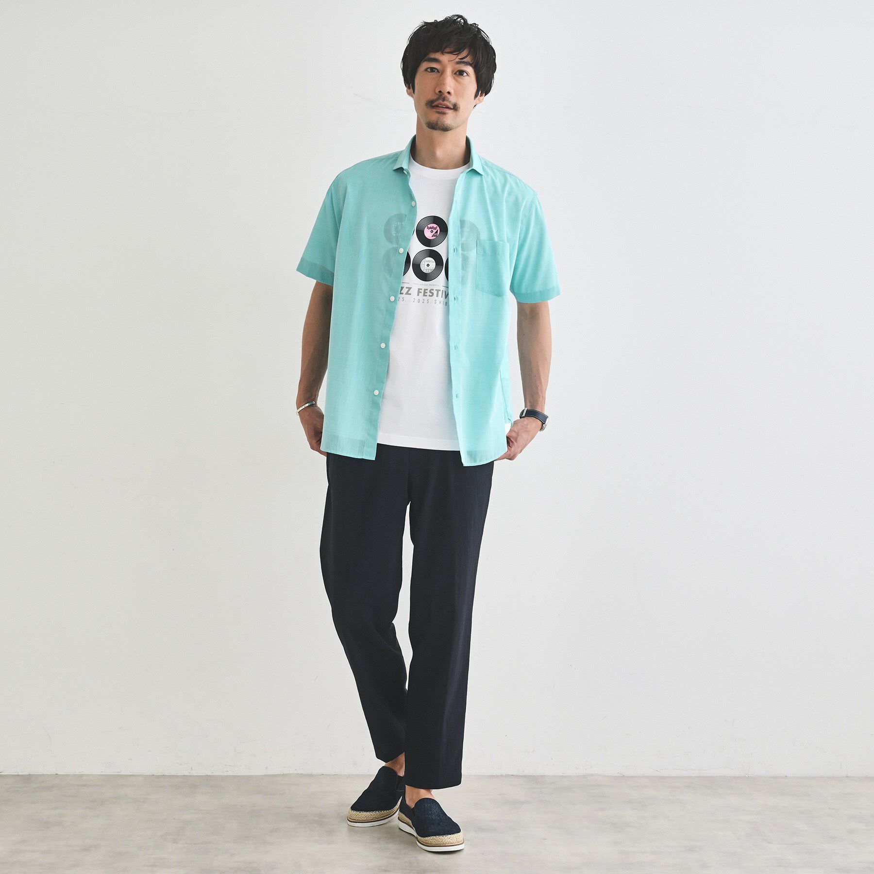 TAKEO KIKUCHI「ローン半袖シャツ」|シャツ・ブラウス|