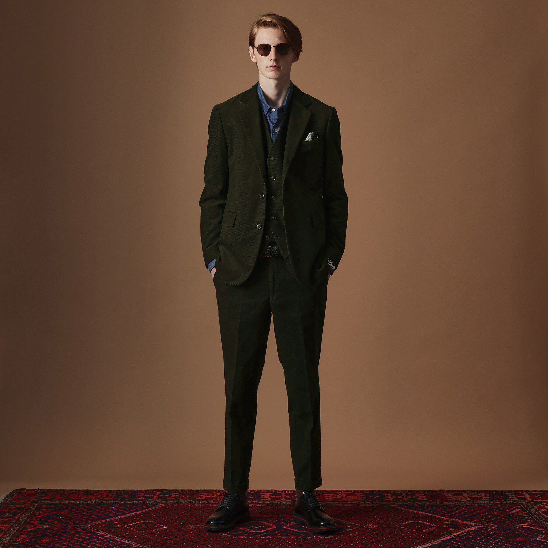 40CARATS&525「【Sサイズ～】ドビーキャラメルコールスラックス」|その他|