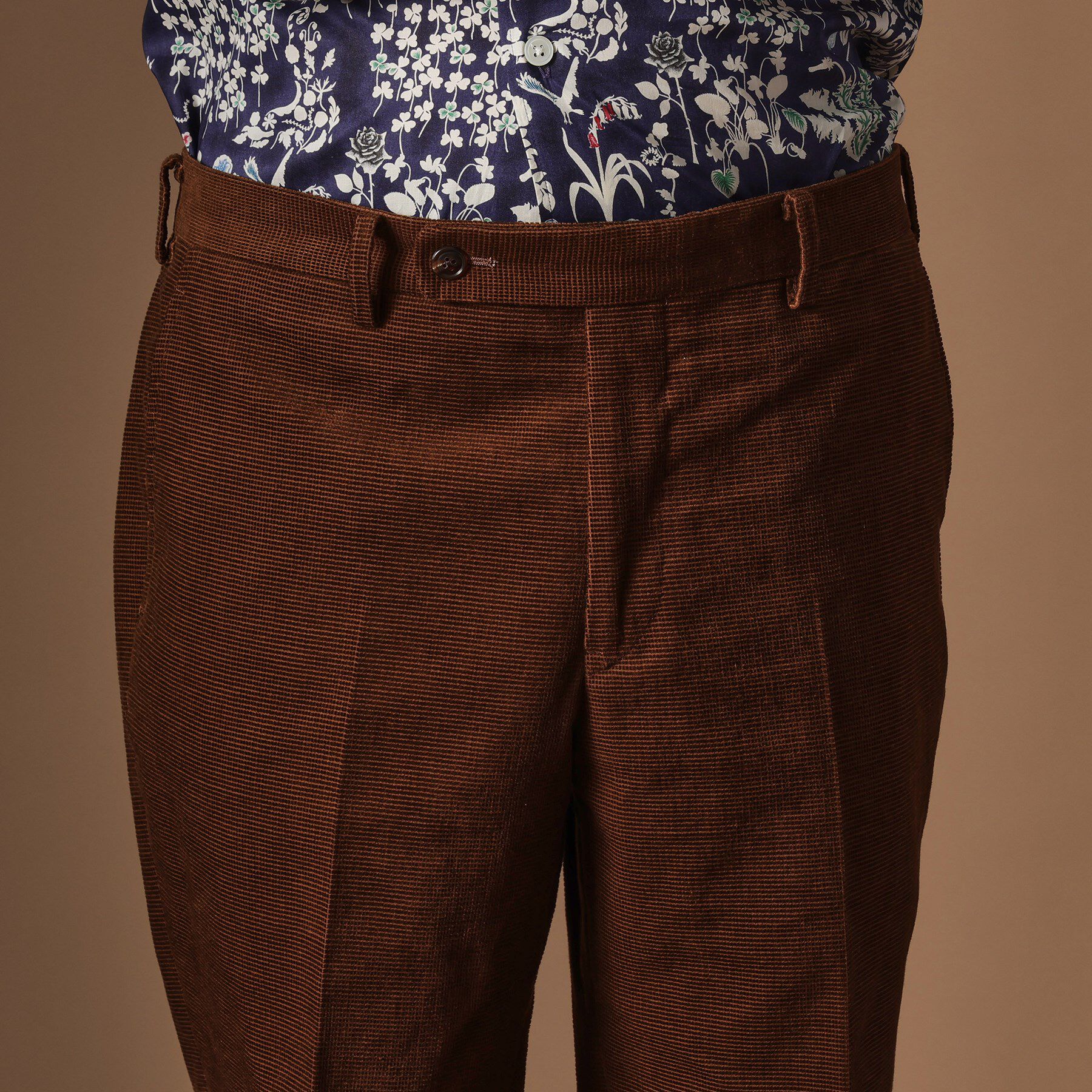 40CARATS&525「【Sサイズ～】ドビーキャラメルコールスラックス」|その他|