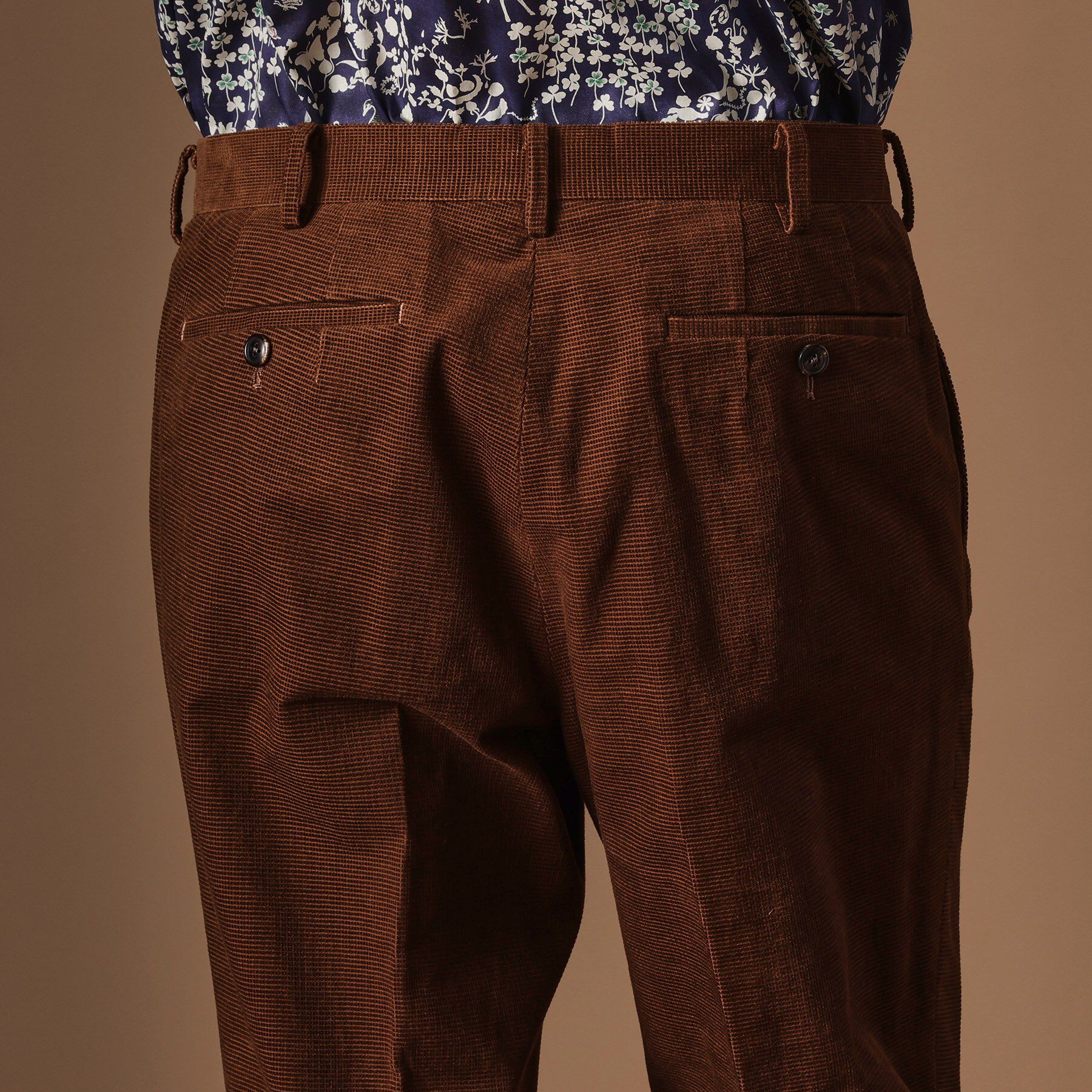 40CARATS&525「【Sサイズ～】ドビーキャラメルコールスラックス」|その他|