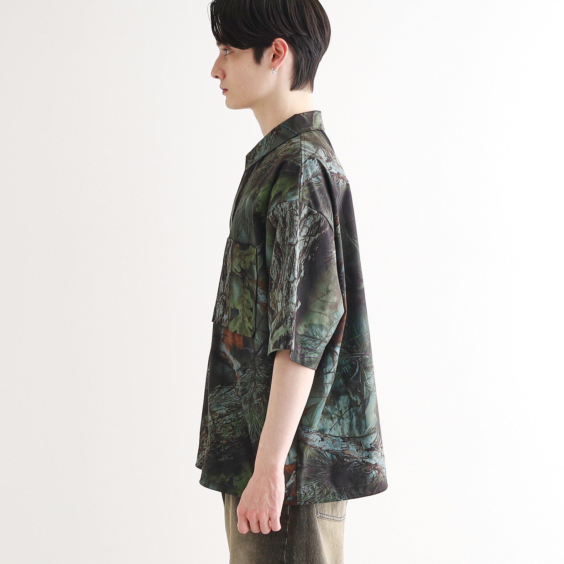 tk.TAKEO KIKUCHI「リアルツリーカモフラシャツ」|シャツ・ブラウス|
