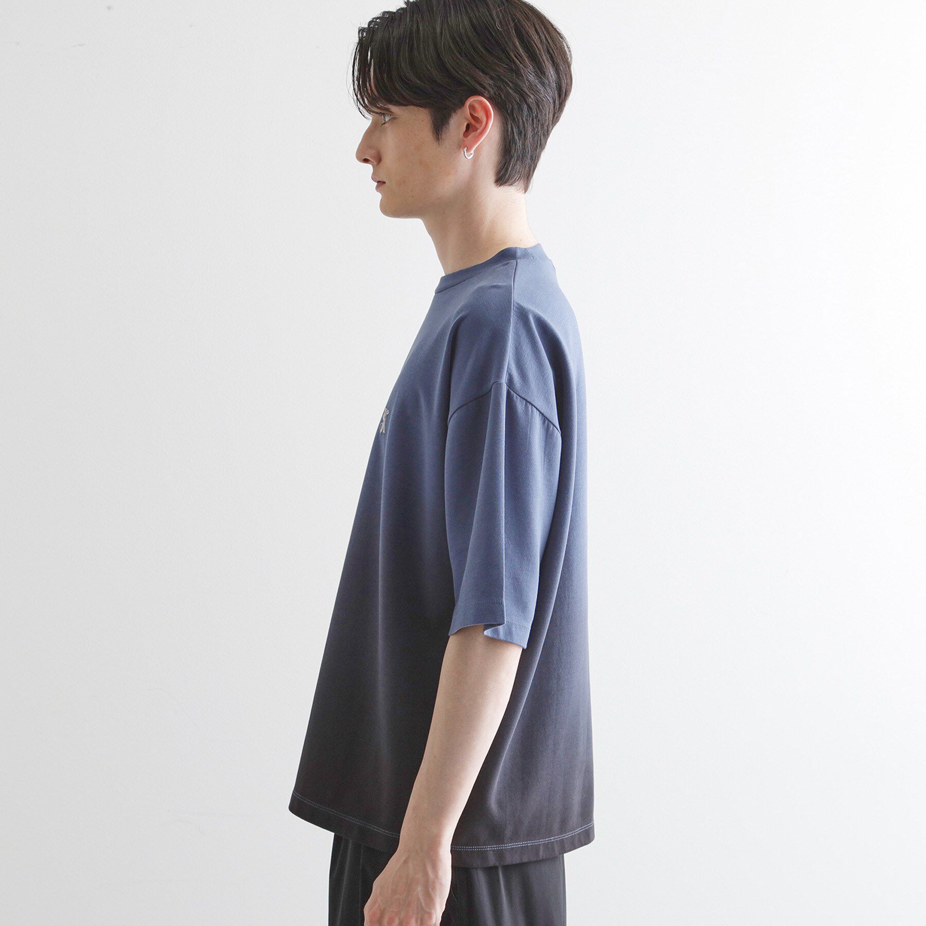 tk.TAKEO KIKUCHI「グラデーションダイ5分袖カットソー」|Tシャツ・カットソー|