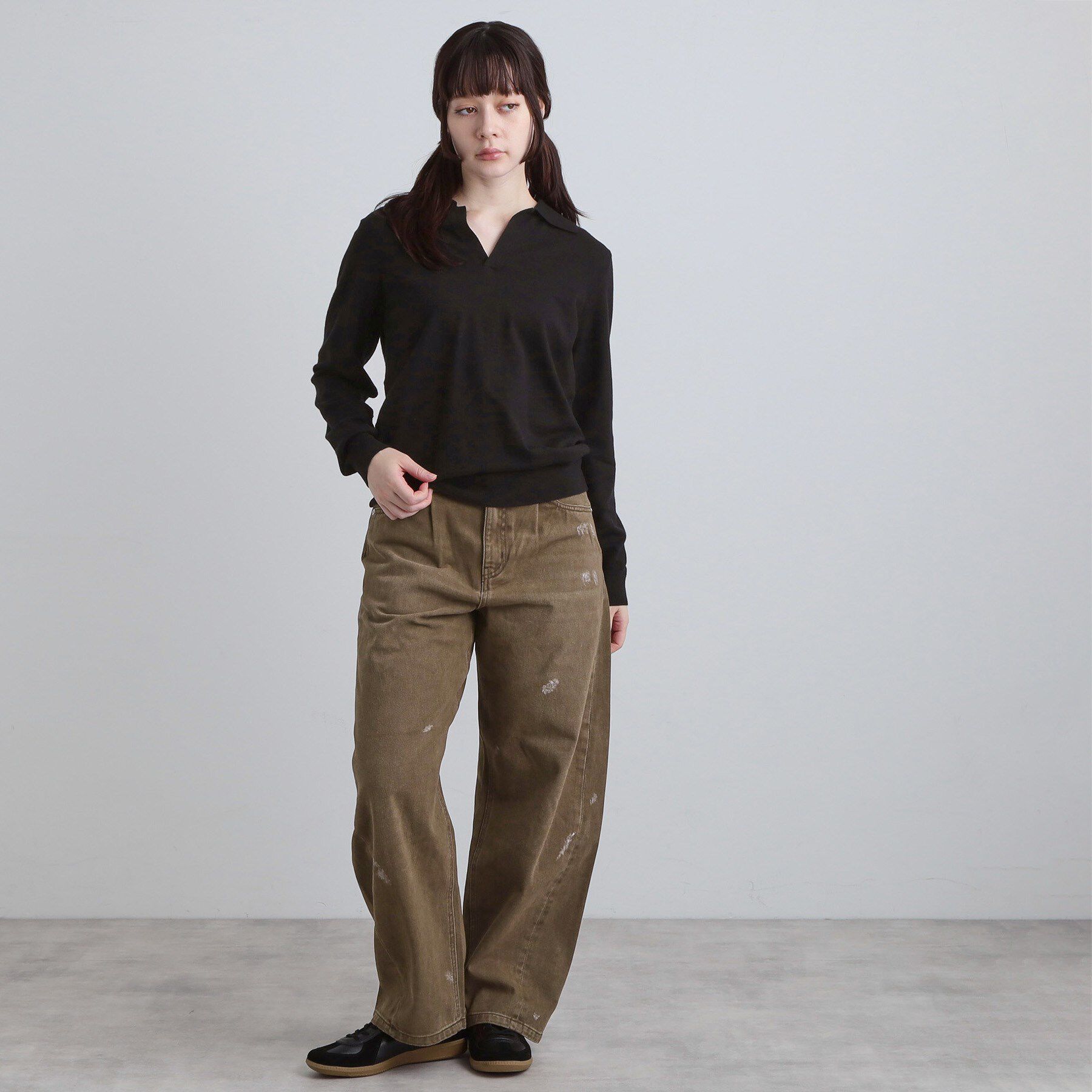 tk.TAKEO KIKUCHI「バレルシルエットパンツ（デニム＆カラーパンツ）」|その他|
