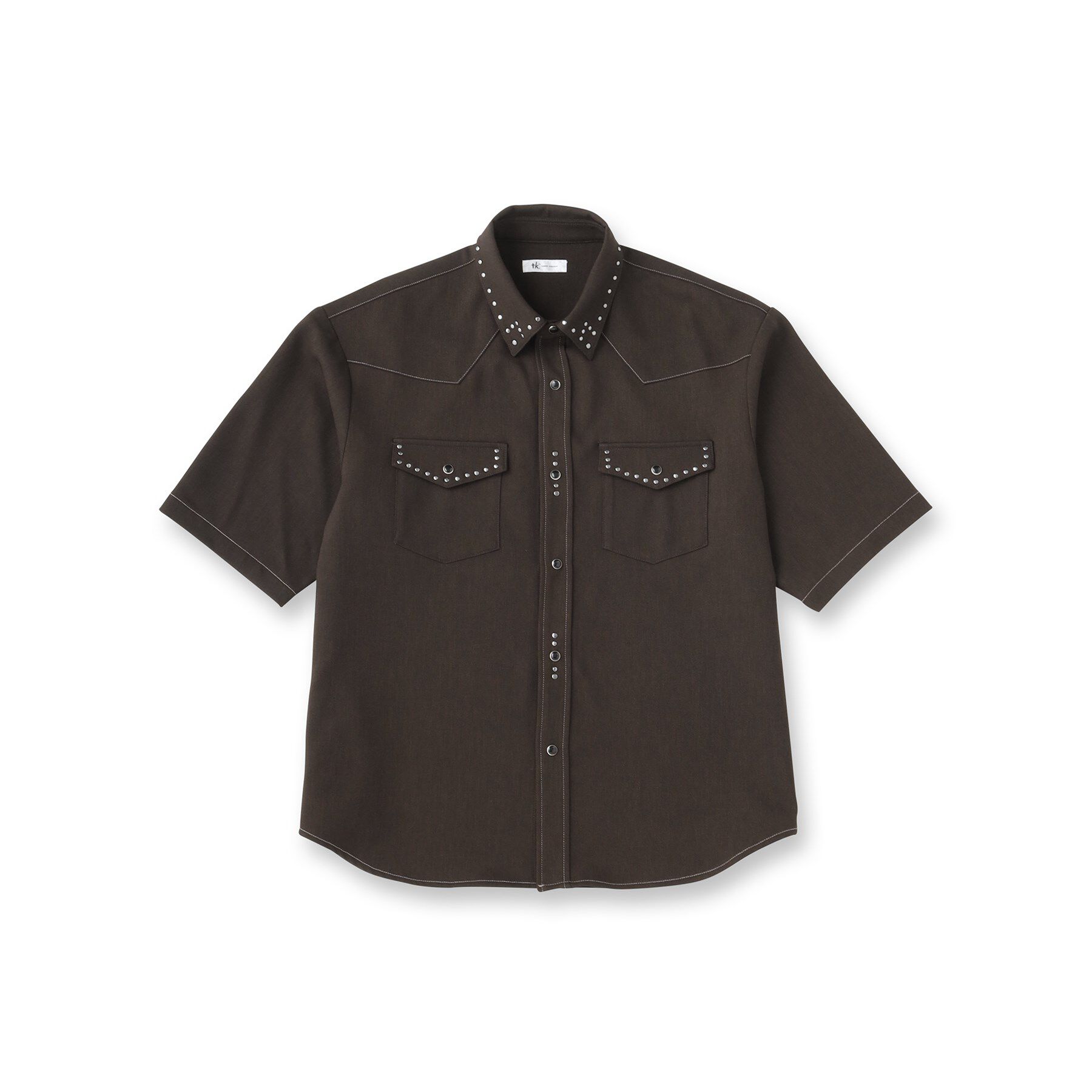 tk.TAKEO KIKUCHI「ウェスタンスタッズシャツ」|シャツ・ブラウス|