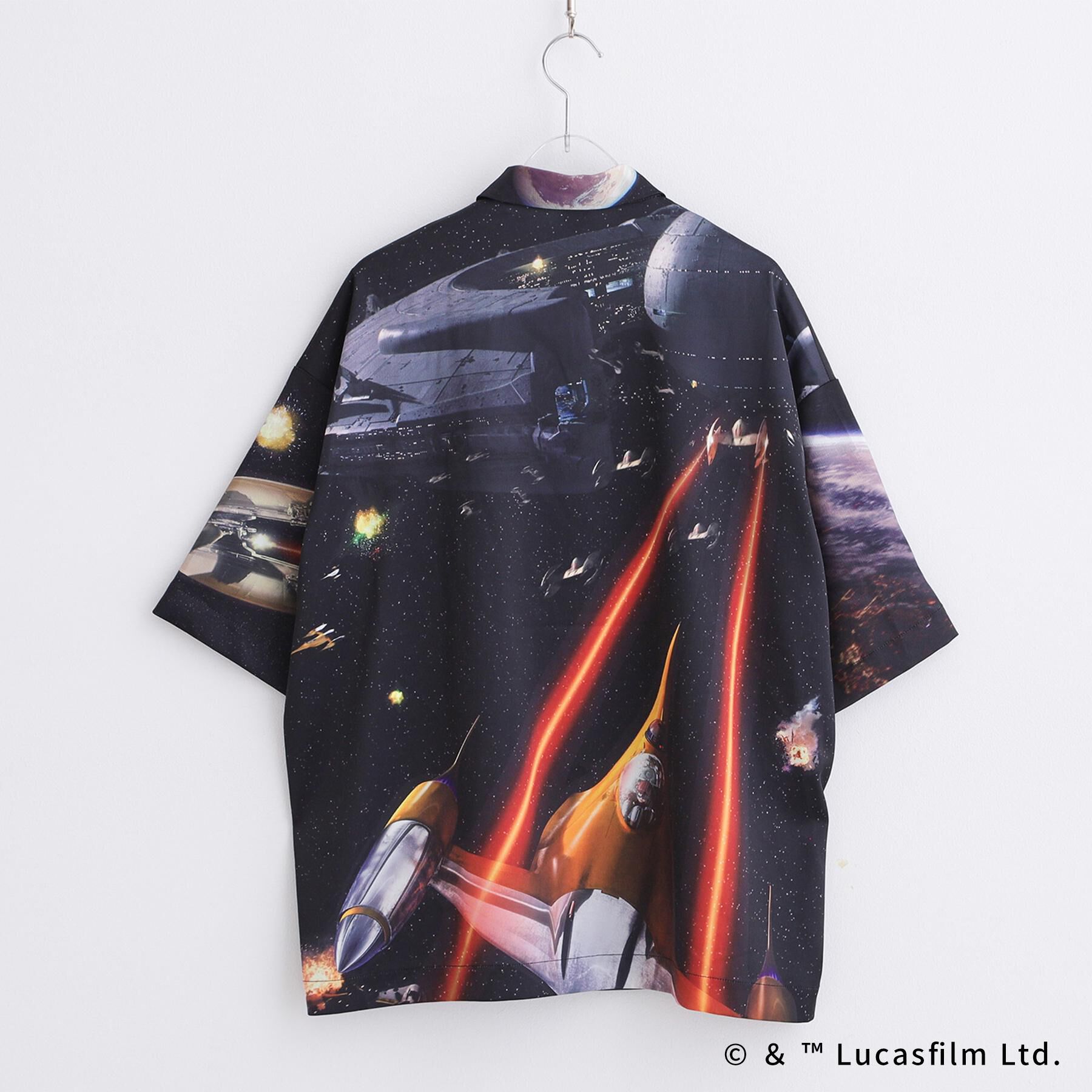 tk.TAKEO KIKUCHI「【STAR WARS】Capsule Collection 2WAY半袖シャツ」|シャツ・ブラウス|