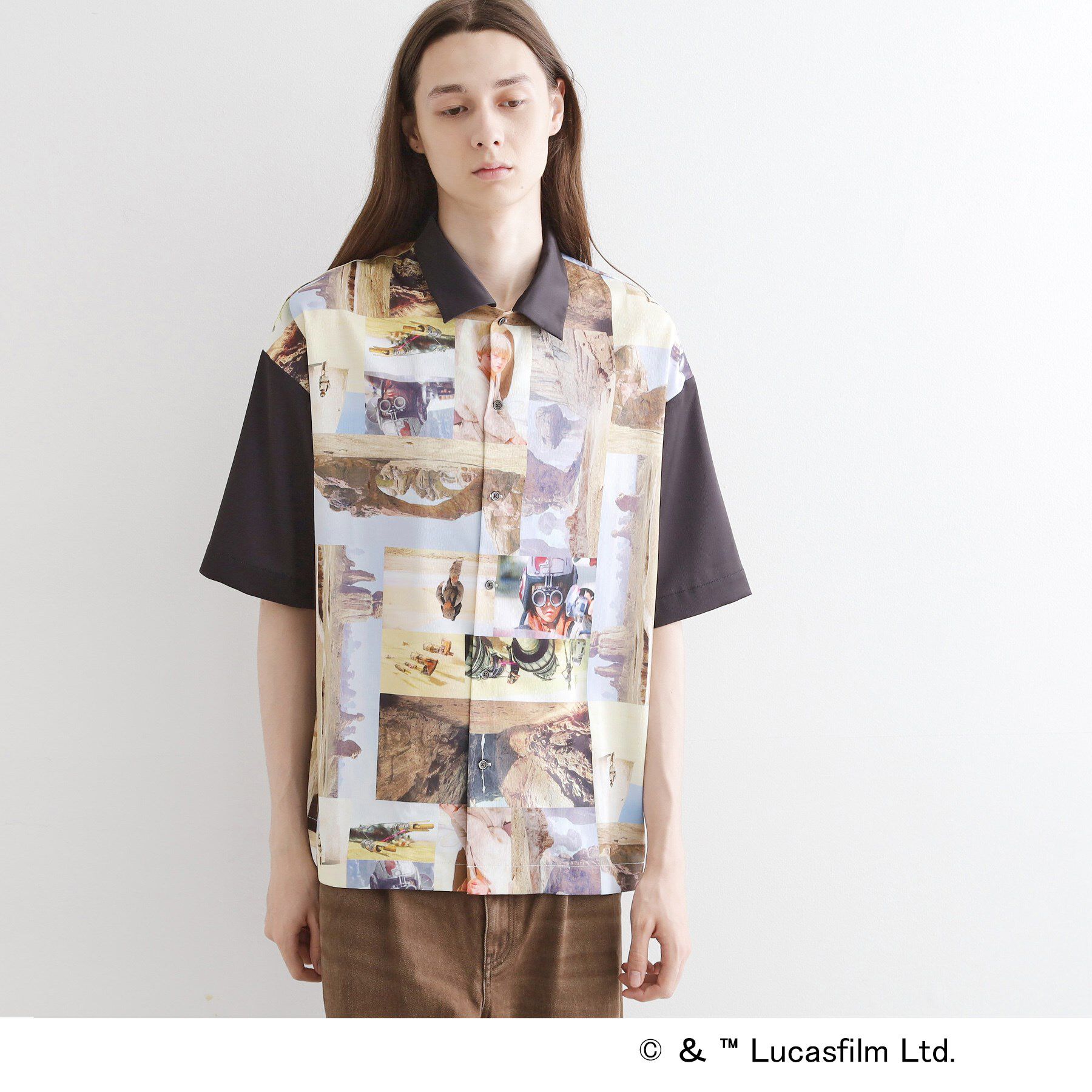 tk.TAKEO KIKUCHI「【STAR WARS】Capsule Collection 2WAY半袖シャツ」|シャツ・ブラウス|