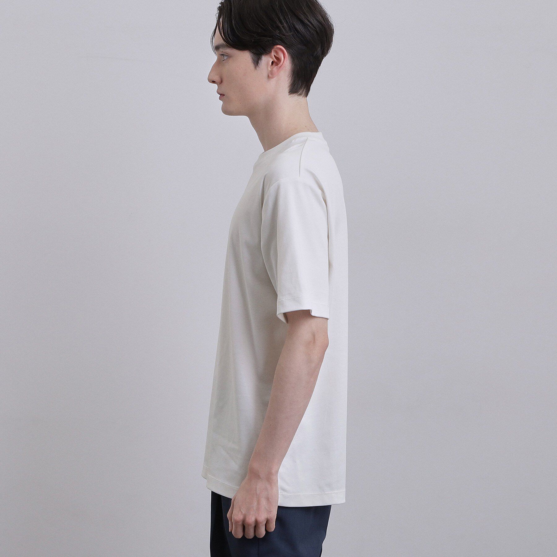 tk.TAKEO KIKUCHI「スムースシルケットS／S カットソー」|Tシャツ・カットソー|