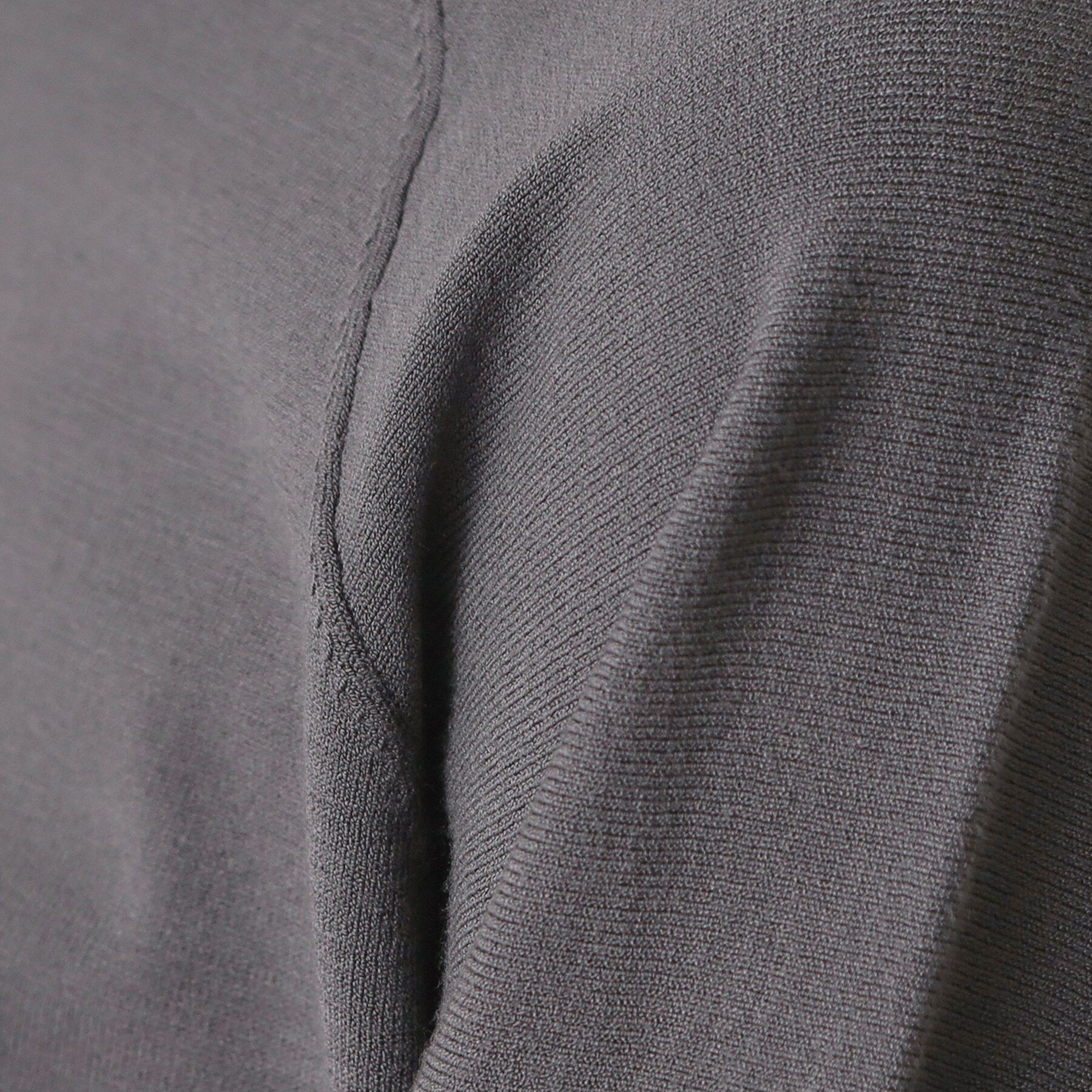 index「バルーン風スリーブバイカラーニット【洗濯機OK】」|ニット・セーター|