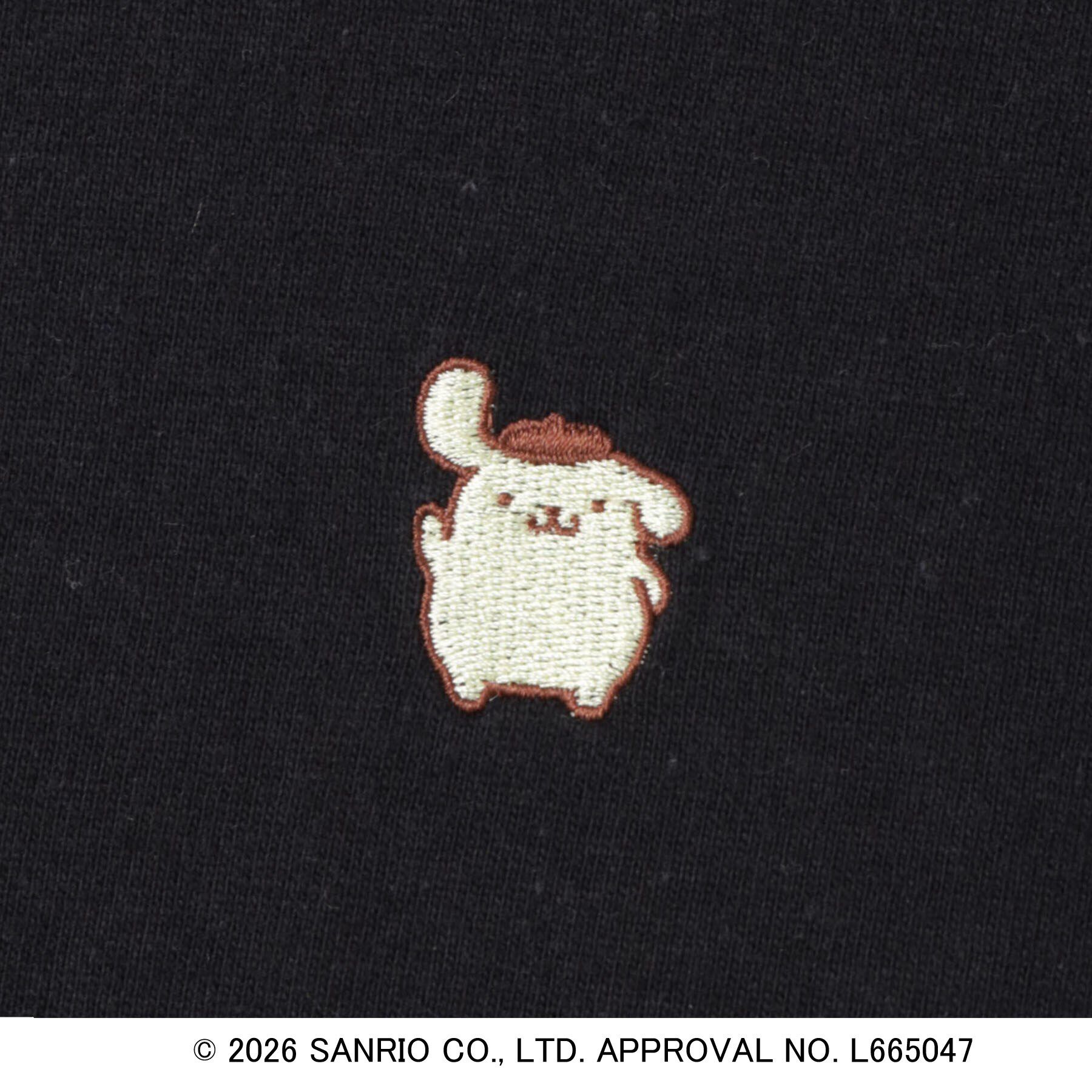 index「【ポムポムプリン】リンガーベロアTシャツ【洗濯機OK】」|Tシャツ・カットソー|