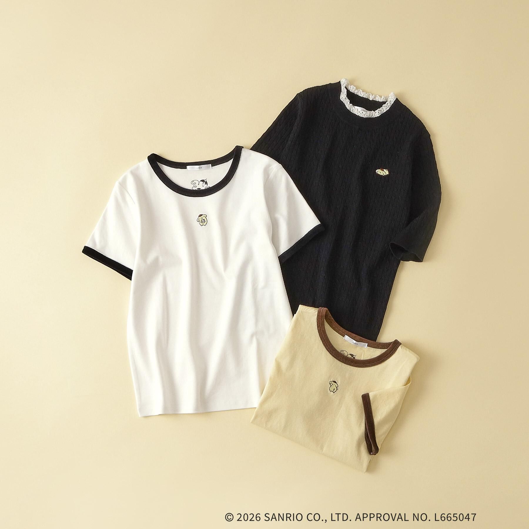 index「【ポムポムプリン】フリルケーブルニット【洗濯機OK・抗ピリング】」|ニット・セーター|