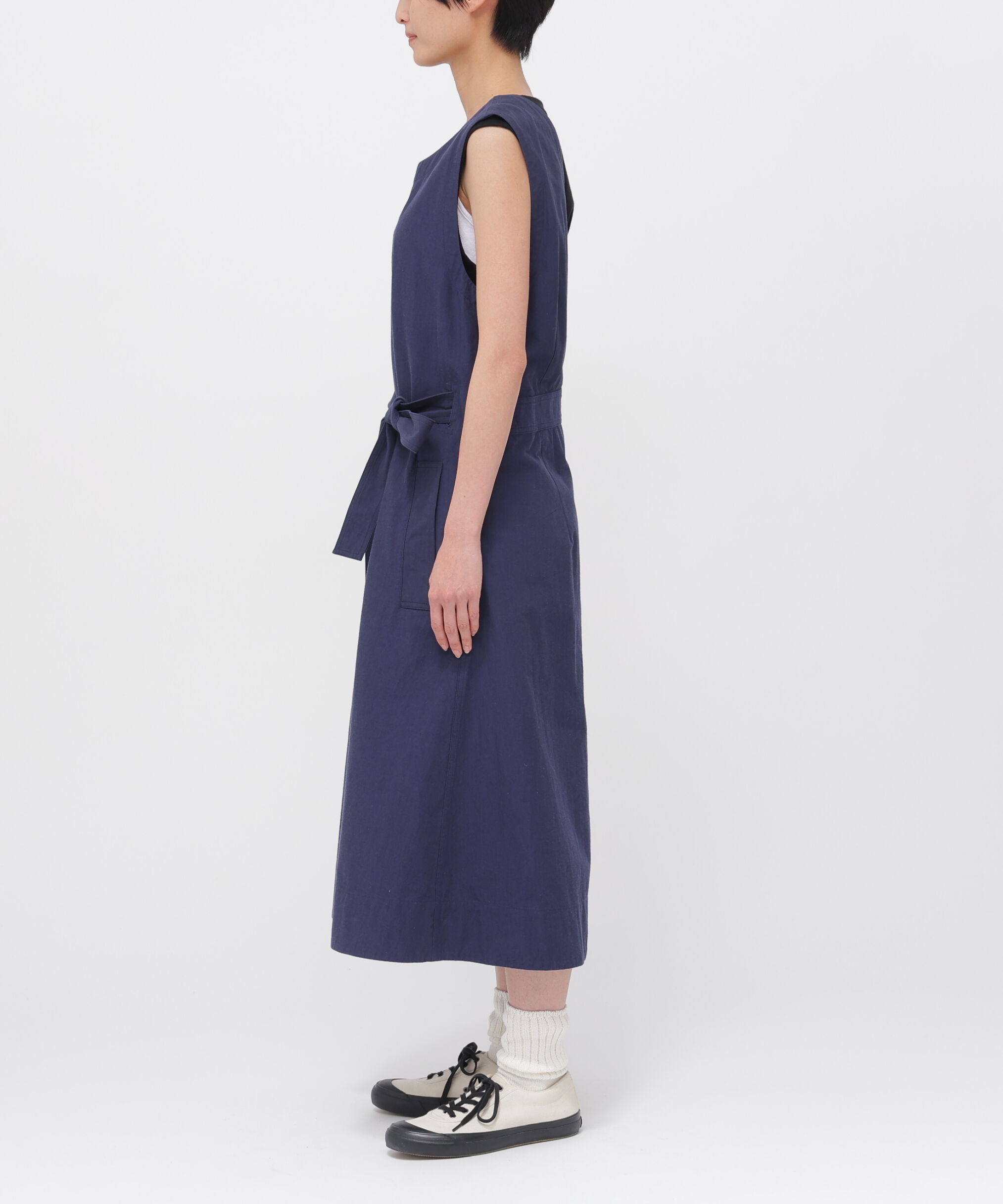 MHL.「CRISP COTTON CHAMBRAY DRESS」|ワンピース|
