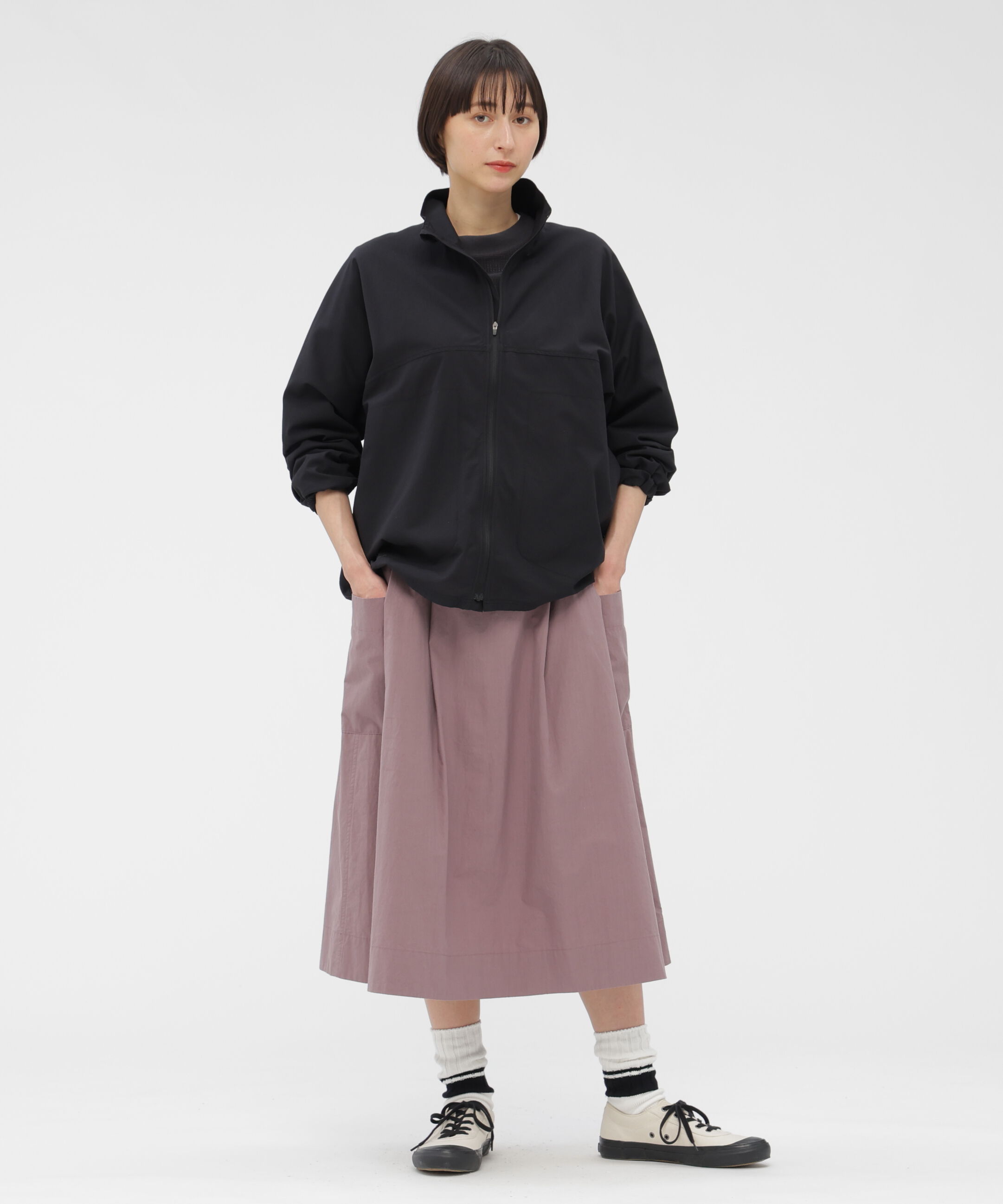 MHL.「WASHED COTTON POPLIN SKIRT」|スカート|