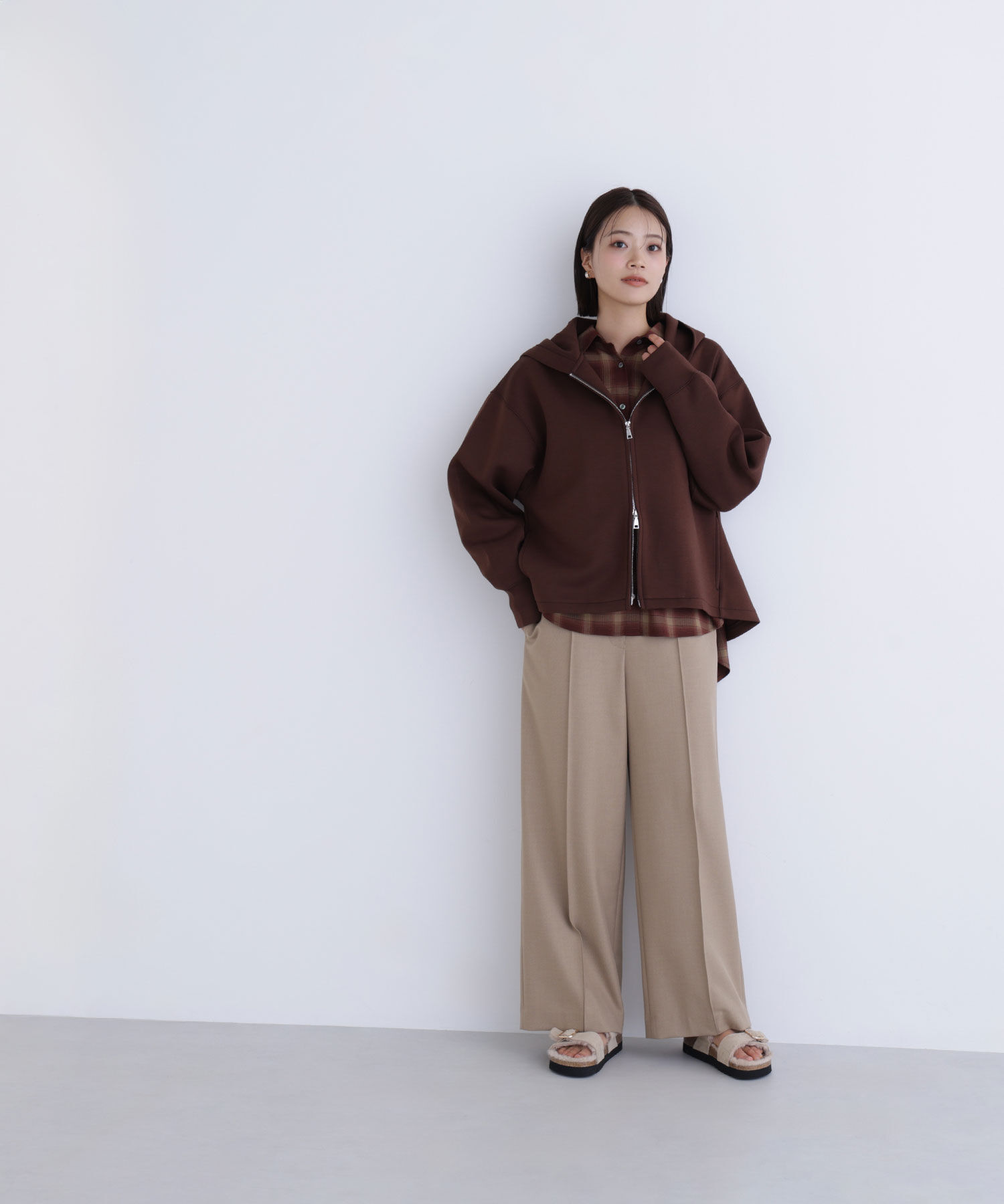  「テントラインダンボールパーカー」|Tシャツ・カットソー|