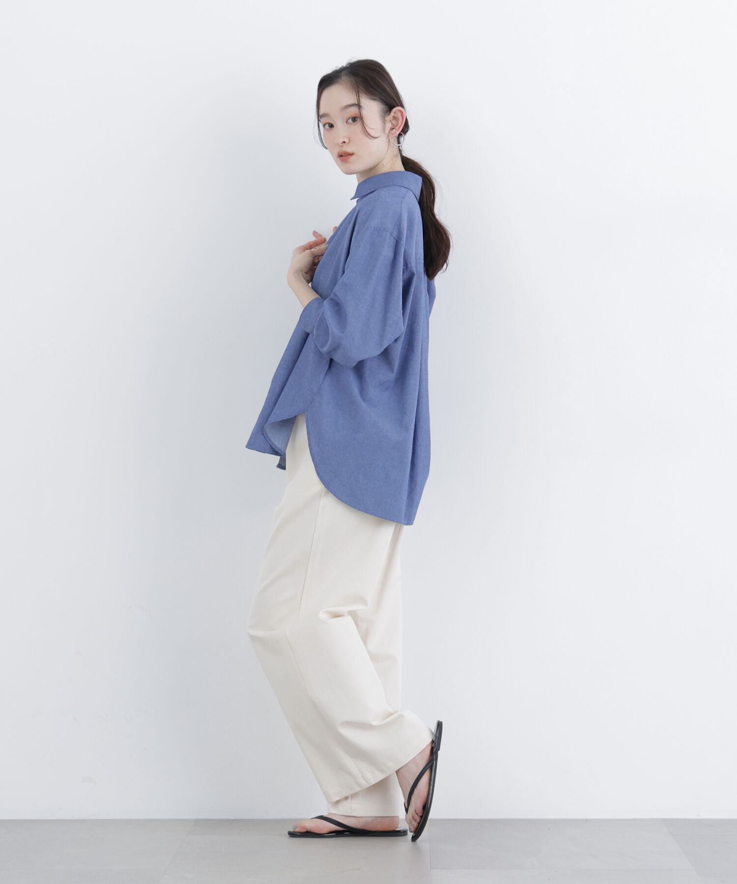  「〈N.〉ツイルワイドパンツ」|その他|