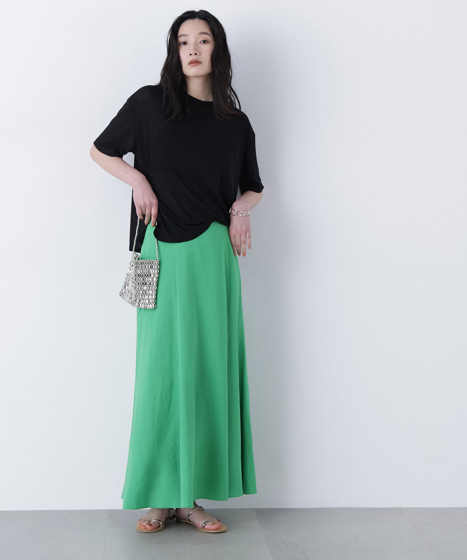  「〈N.〉スラブ天竺カットソー半袖」|Tシャツ・カットソー|