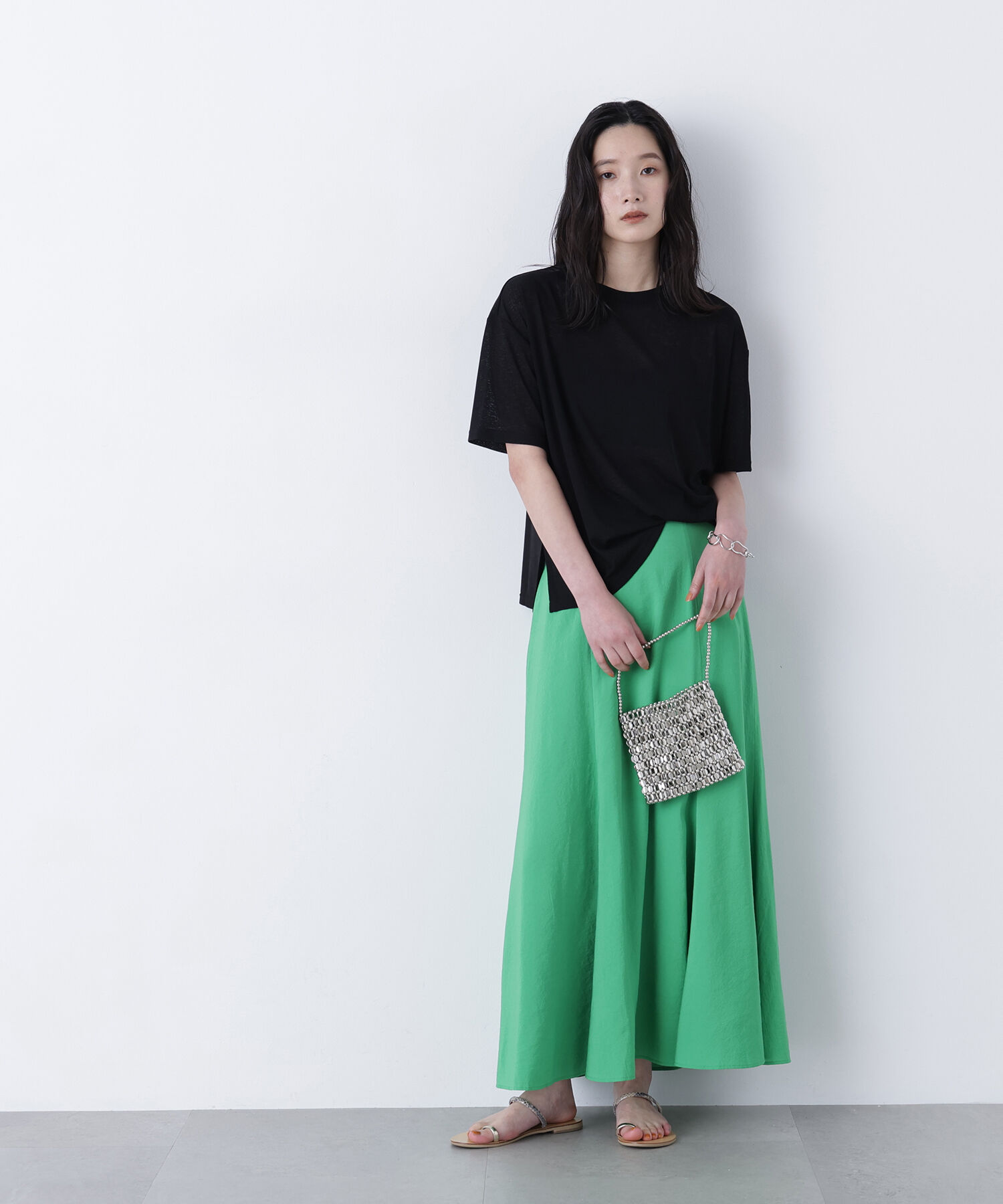  「〈N.〉スラブ天竺カットソー半袖」|Tシャツ・カットソー|