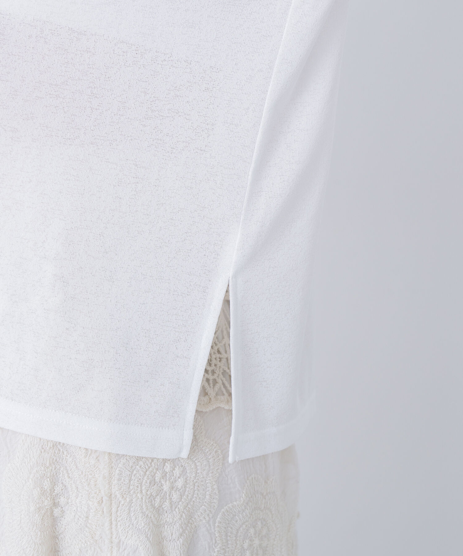  「〈N.〉スラブ天竺カットソー半袖」|Tシャツ・カットソー|