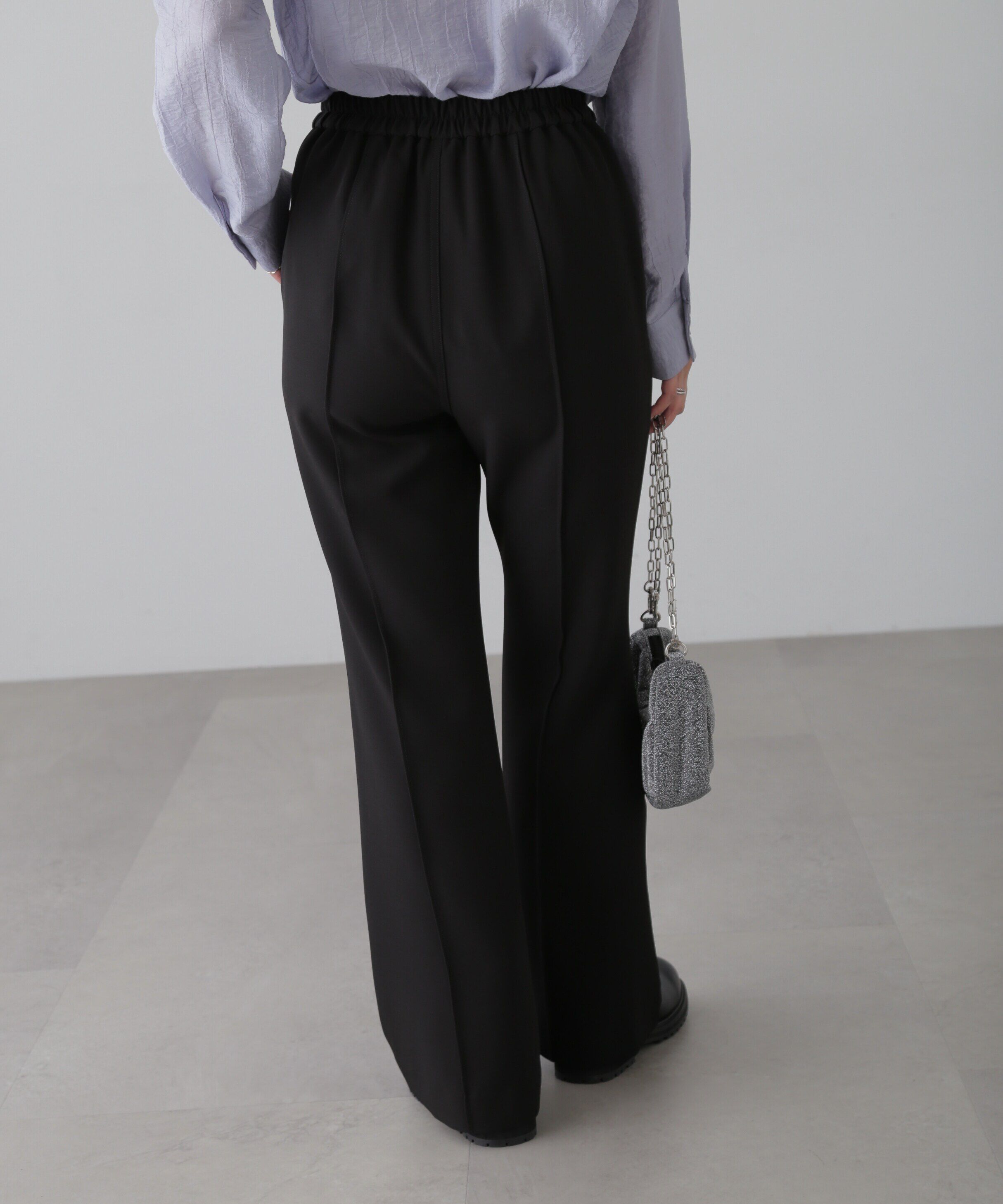  「[低身長サイズ/Sシリーズ]フレアセンタープレスパンツ」|その他|