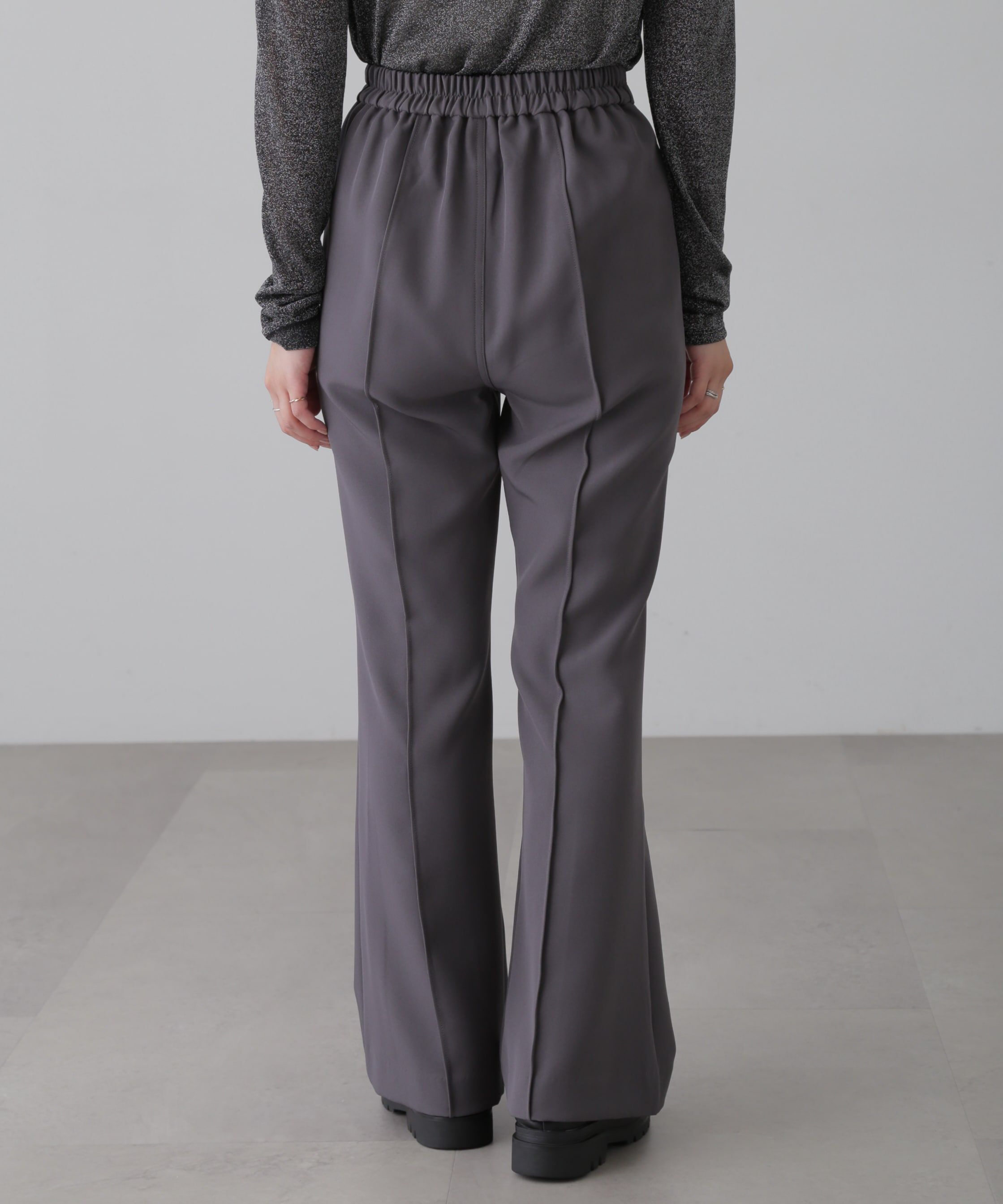  「[低身長サイズ/Sシリーズ]フレアセンタープレスパンツ」|その他|