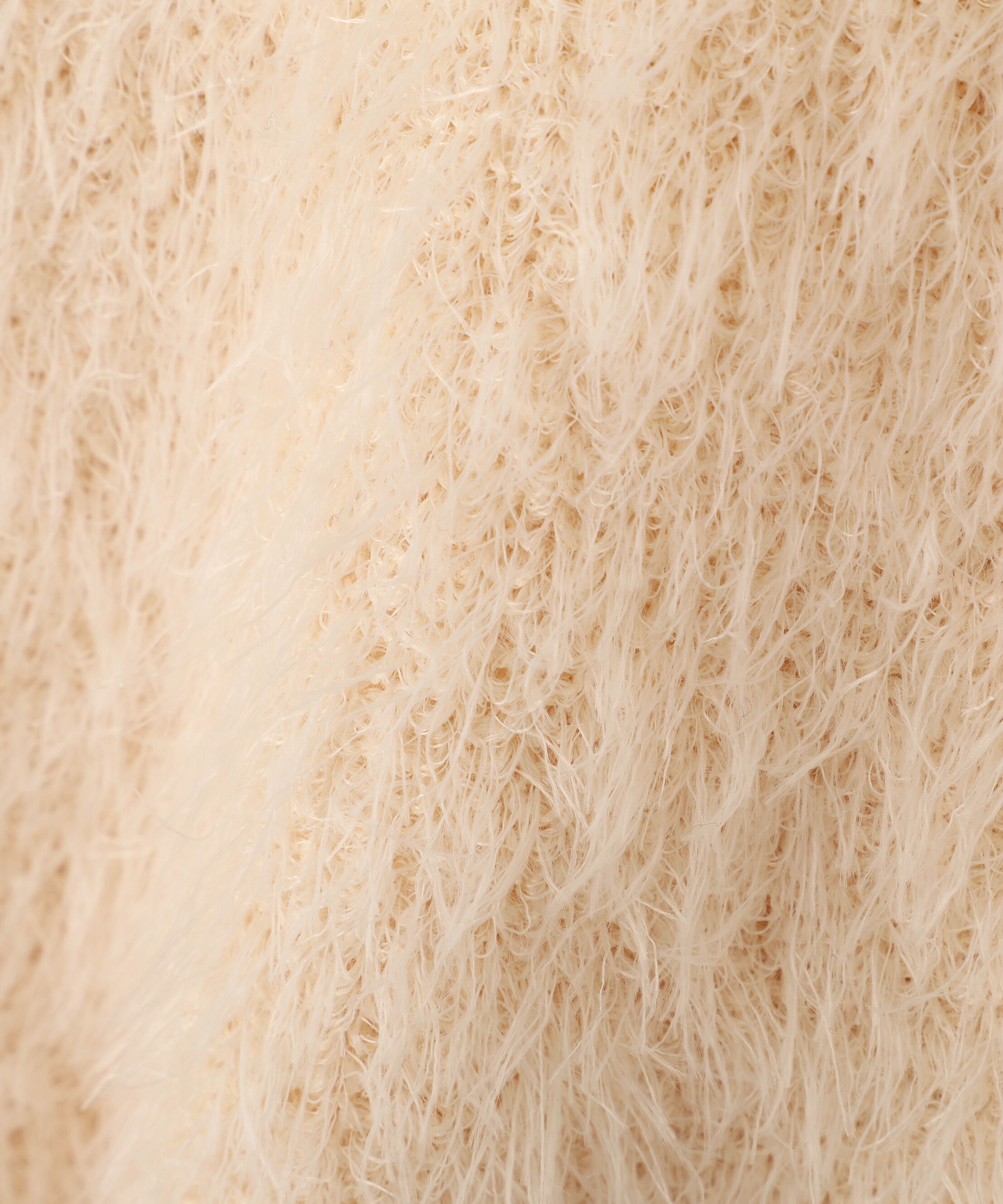  「前後2wayシャギー半袖ニット」|ニット・セーター|