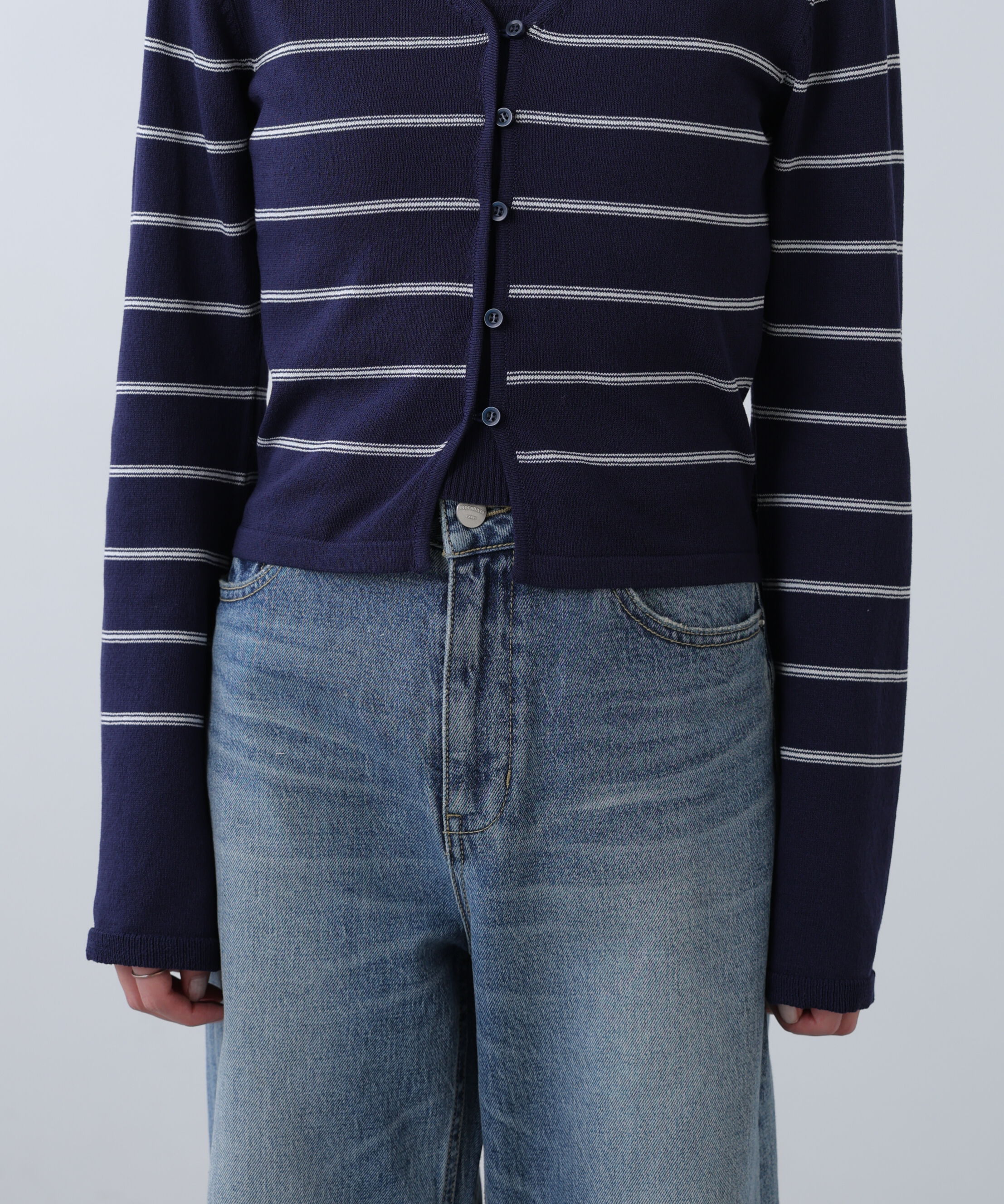  「キャミレイヤードニットカーディガン」|ニット・セーター|