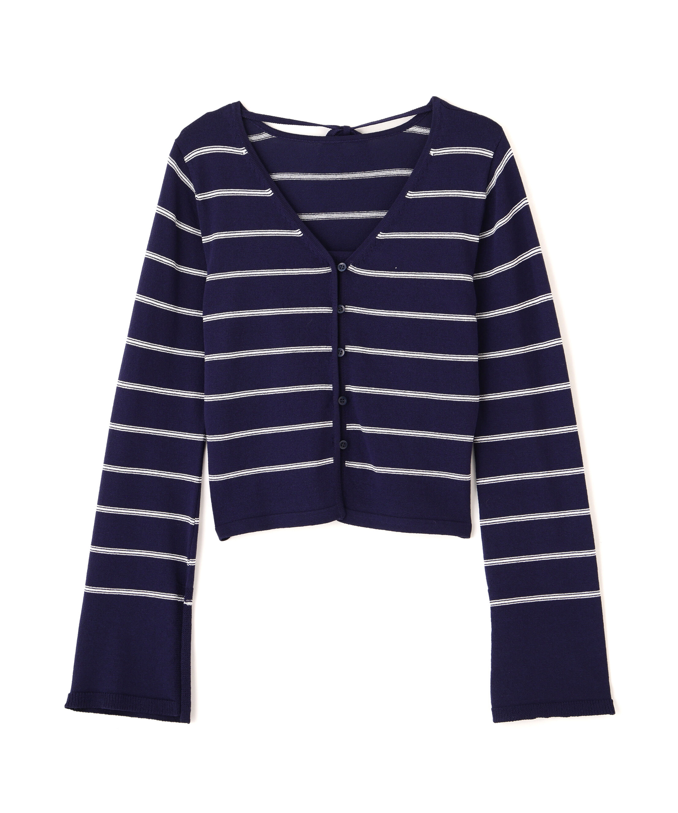  「キャミレイヤードニットカーディガン」|ニット・セーター|