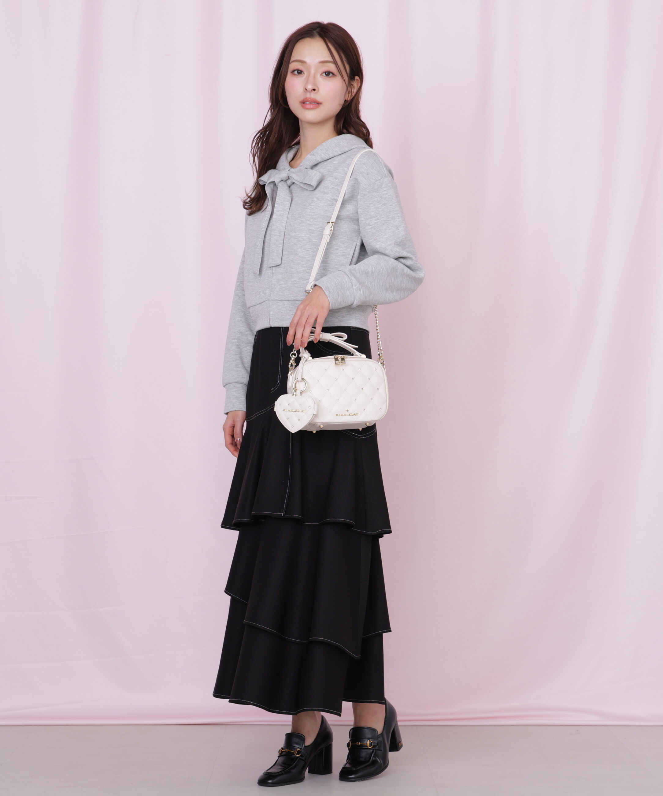  「キルティングビジュースクエアバッグ」|その他|